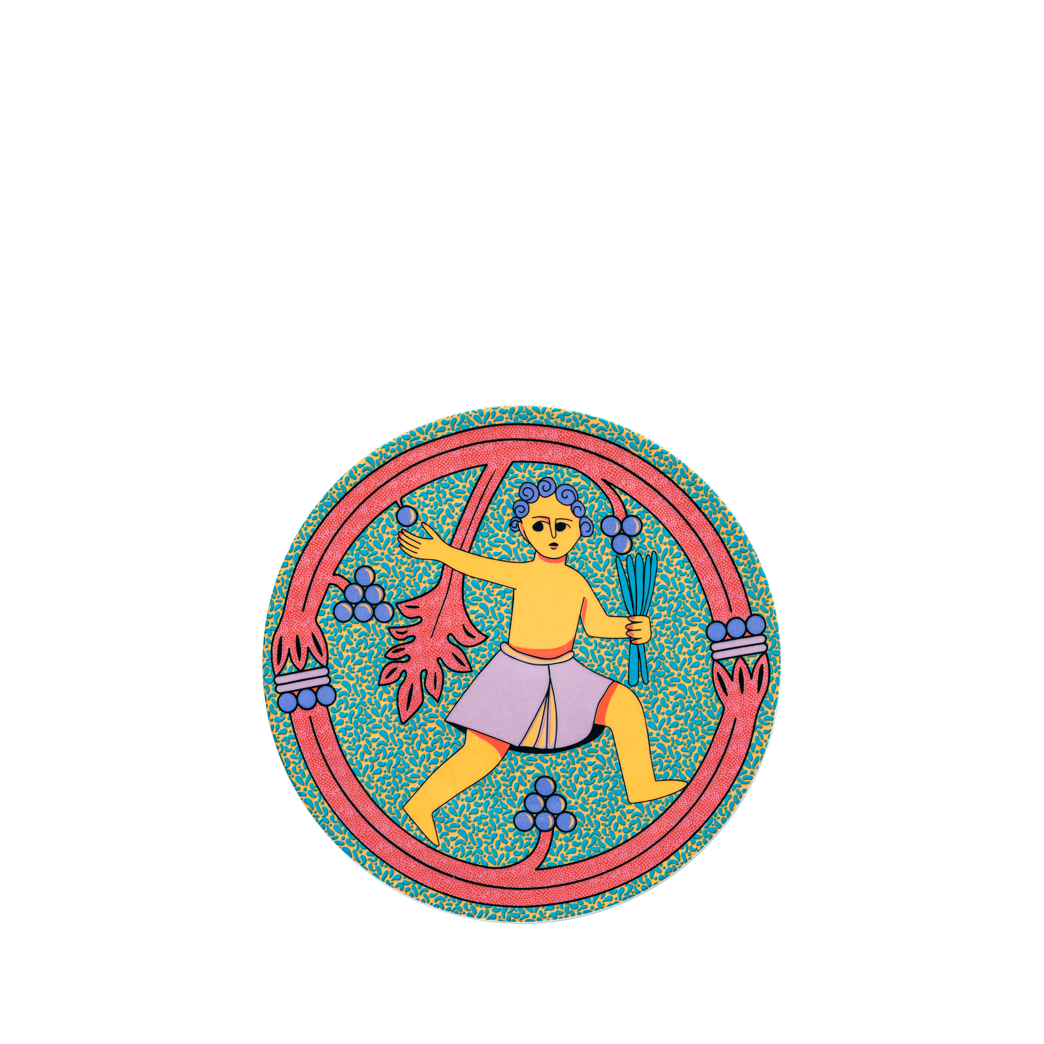 Harvest of the grapes - 26 pieces - Fathy Mahmoud Porcelain 