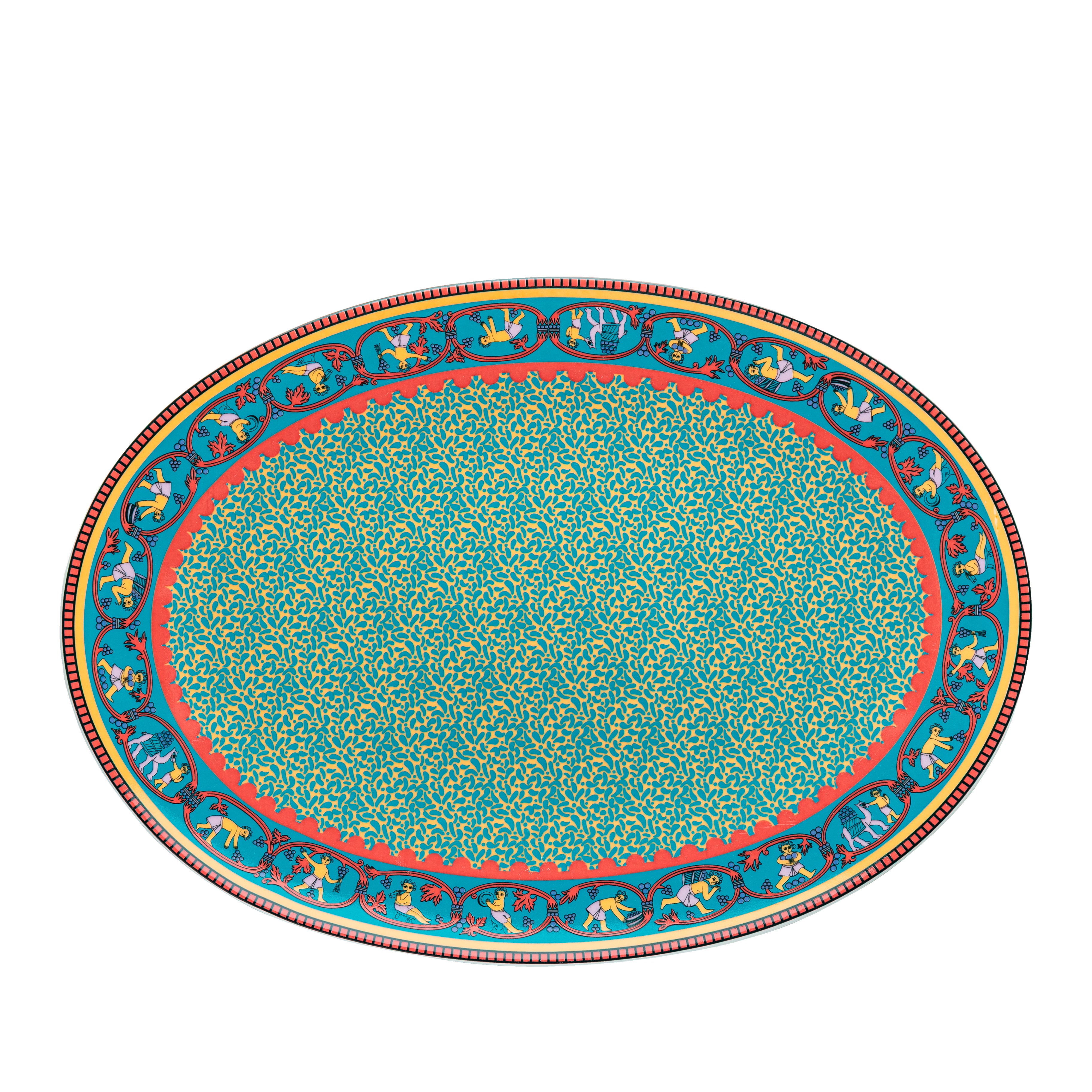 Harvest of the grapes - 26 pieces - Fathy Mahmoud Porcelain 