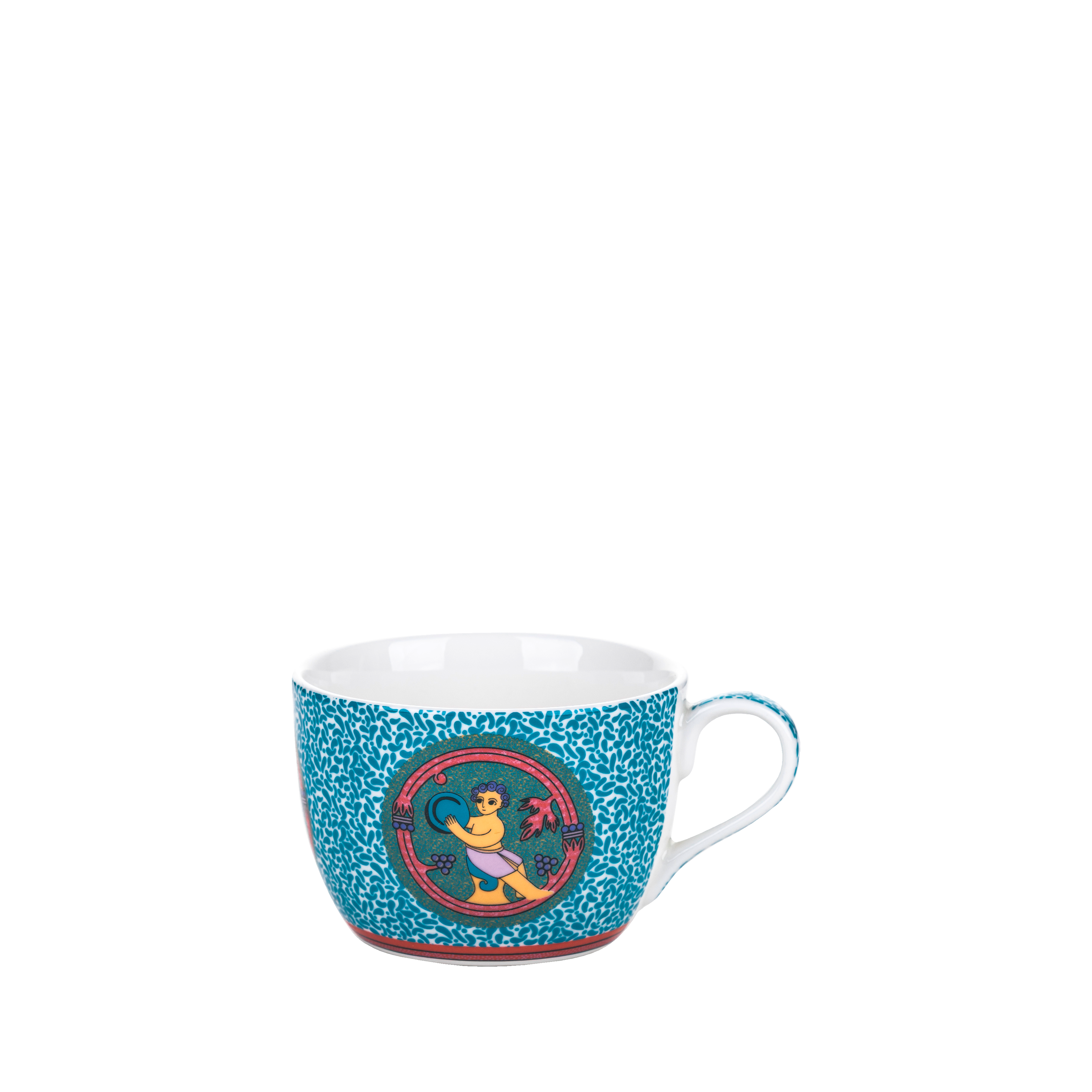 Harvest of the grapes - 2 pieces - Fathy Mahmoud Porcelain 