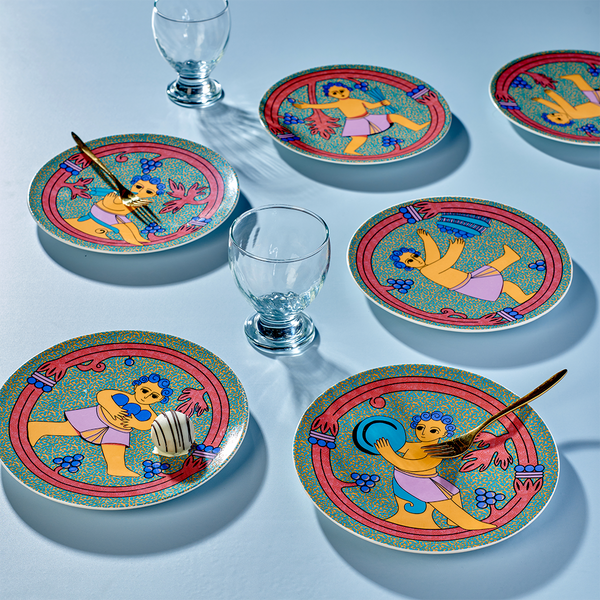 Harvest Of The Grapes Dessert SET - 9 Pcs