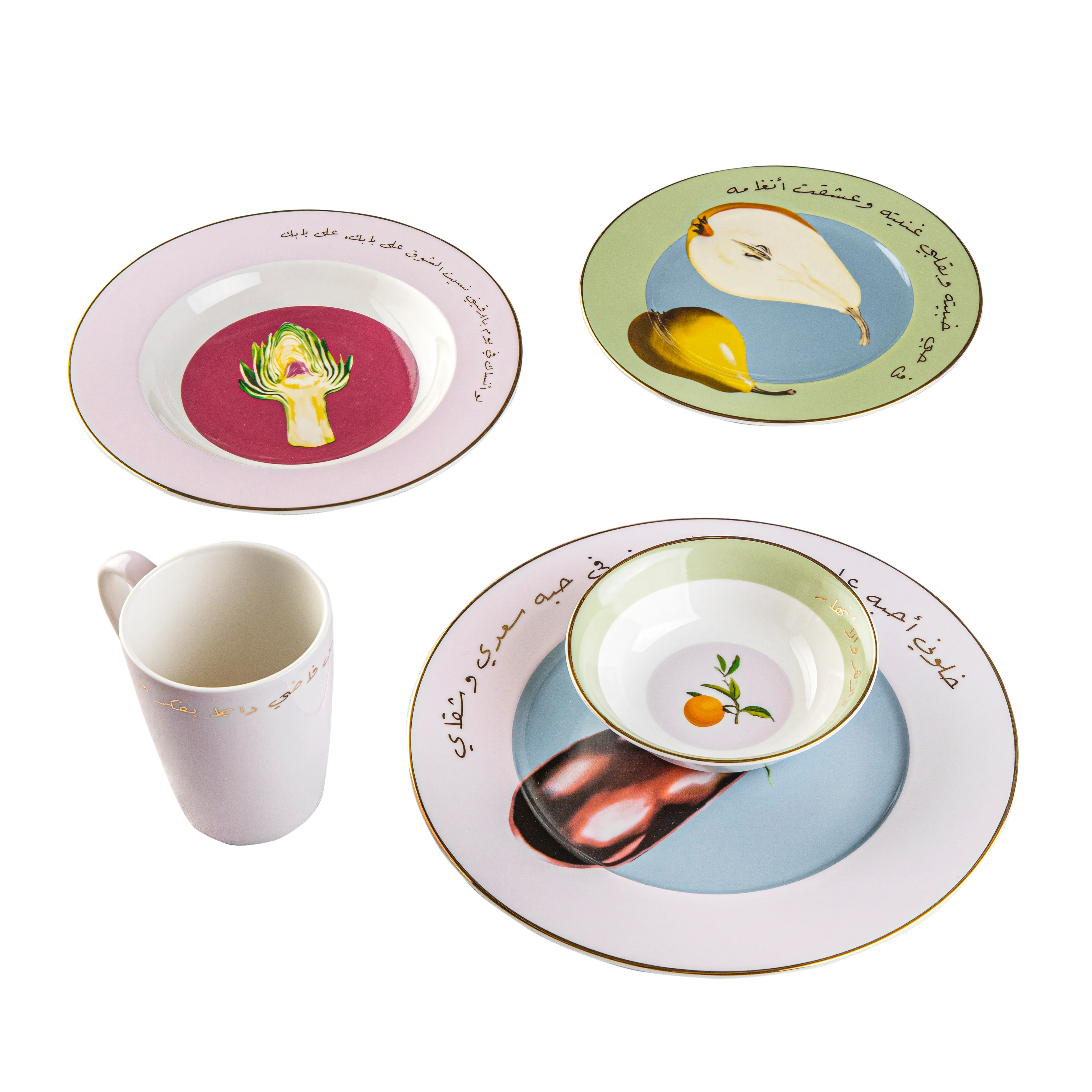 Hawaya - 30 Pc - Fathy Mahmoud Porcelain 