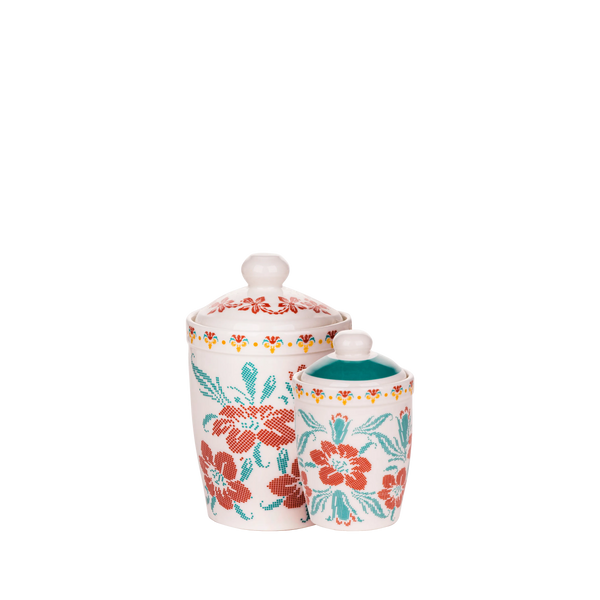 Hibiscus cannisters