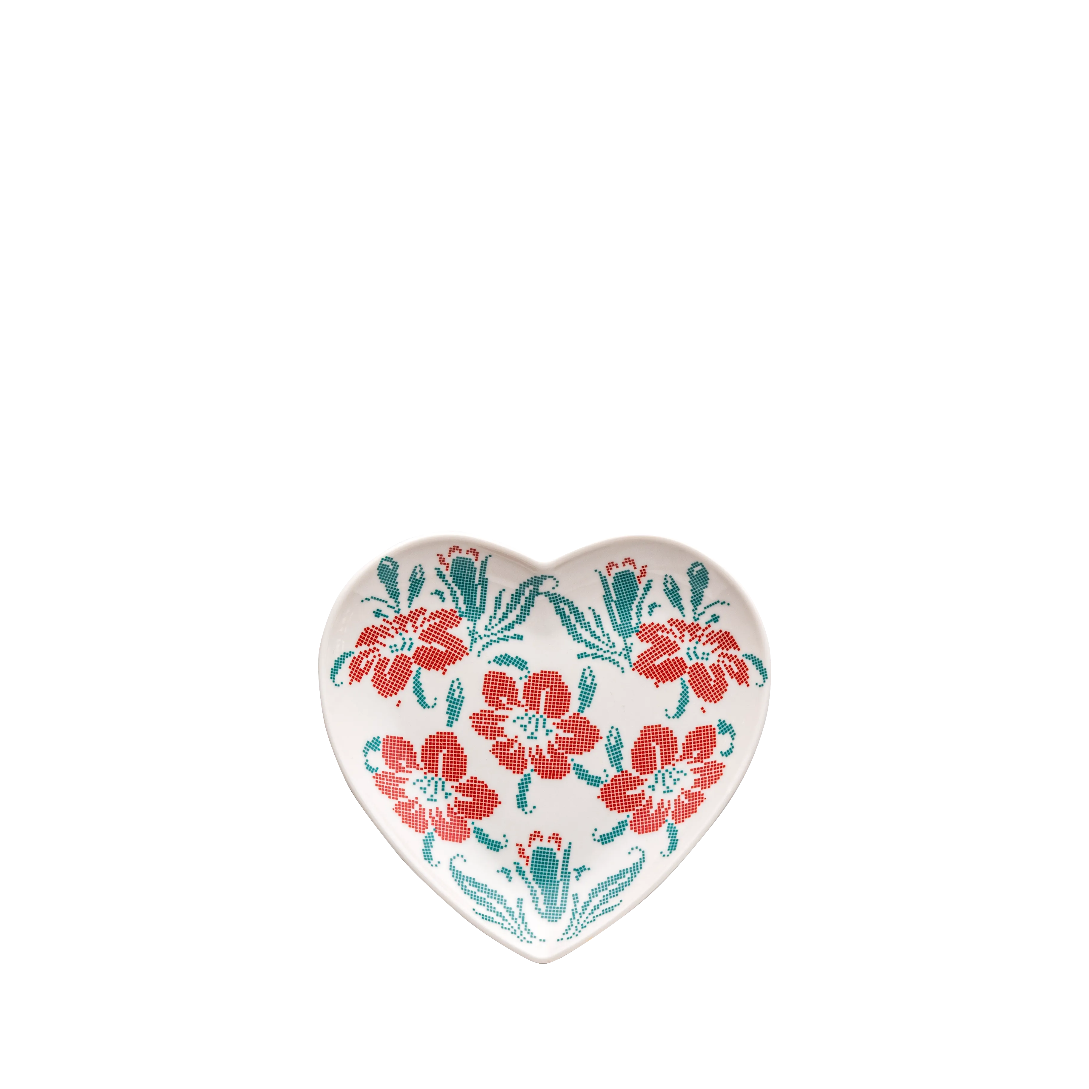 Hibiscus Dessert - 2 Pieces - Fathy Mahmoud Porcelain 