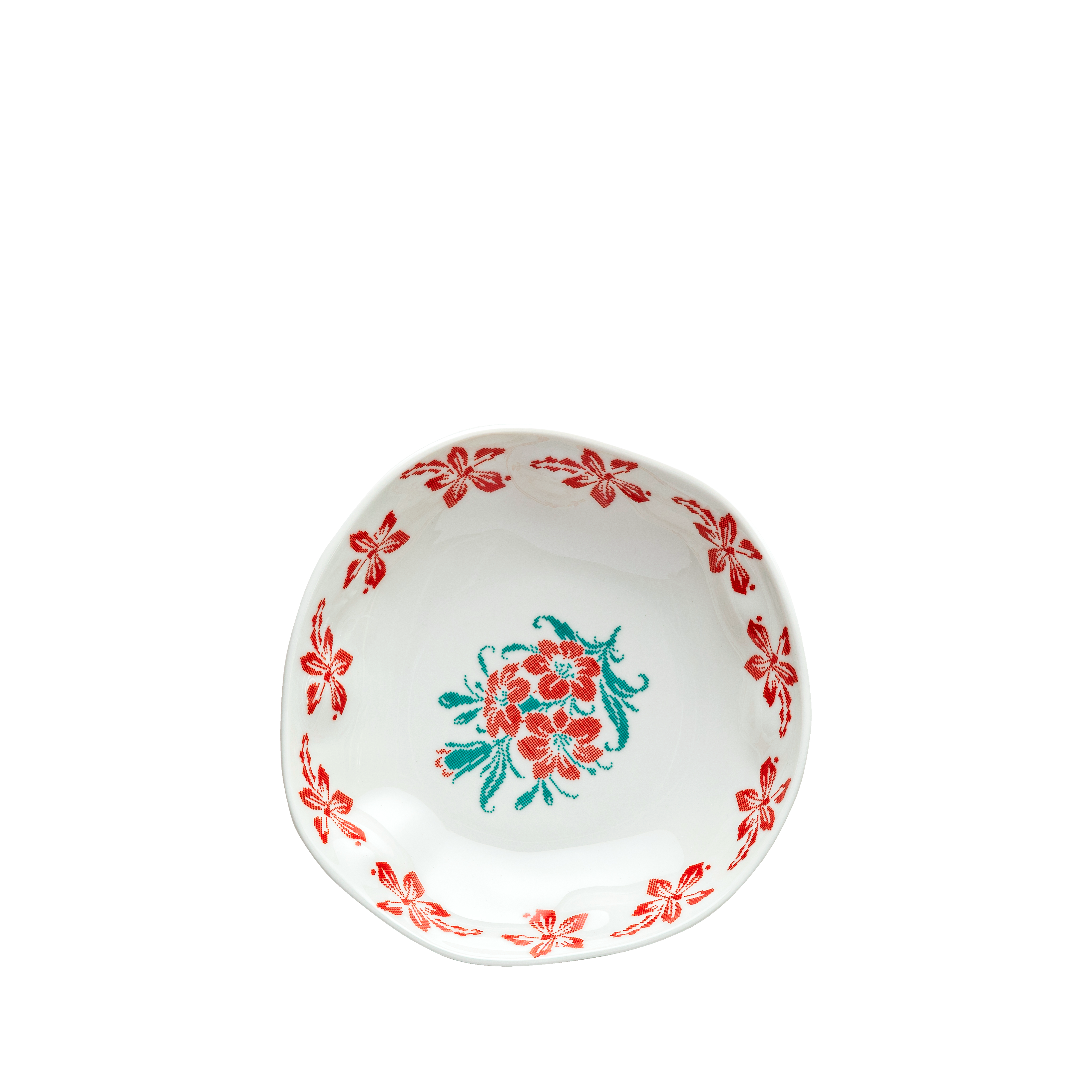Hibiscus - 25 pieces - Fathy Mahmoud Porcelain 