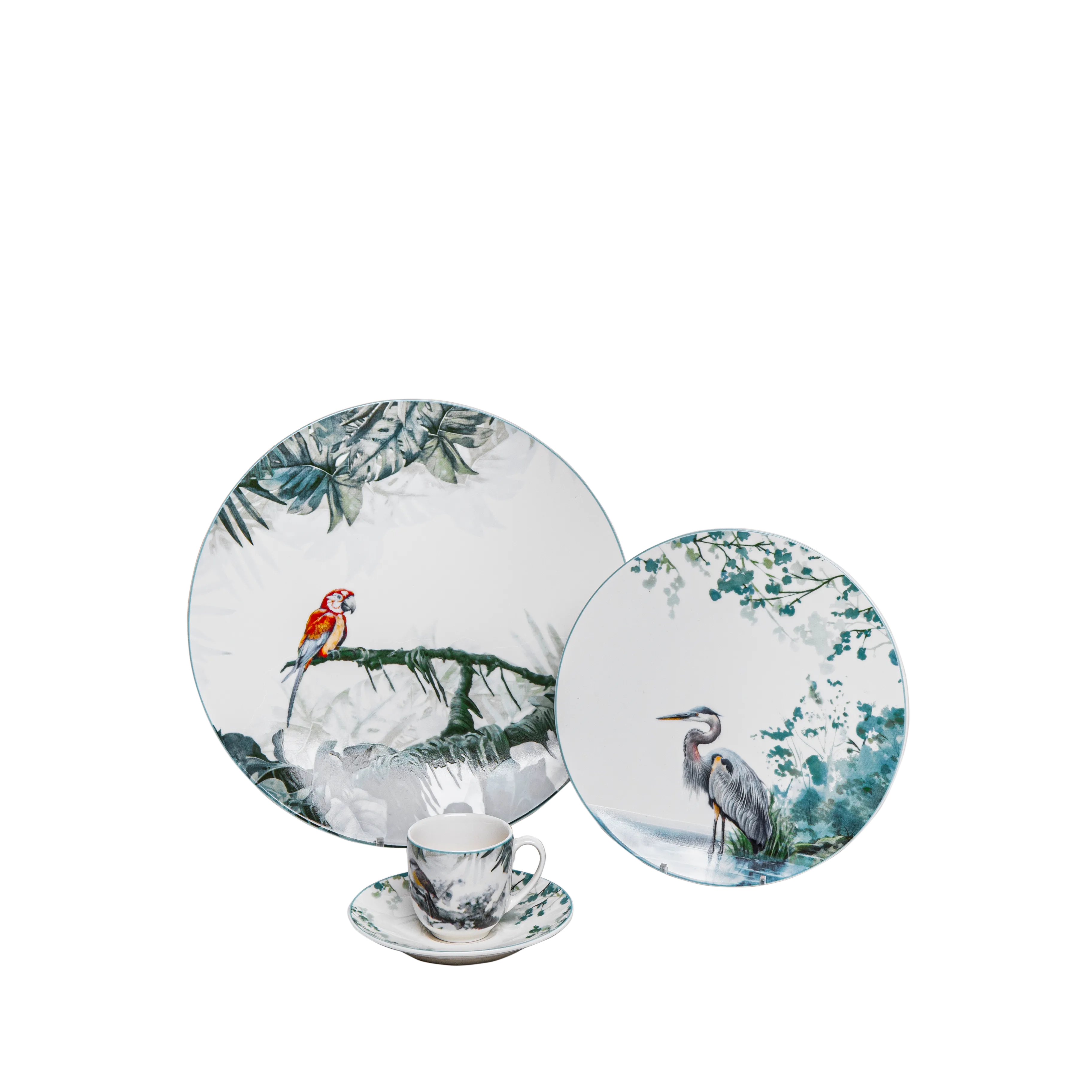 Jungle - 19 Pc - Fathy Mahmoud Porcelain 