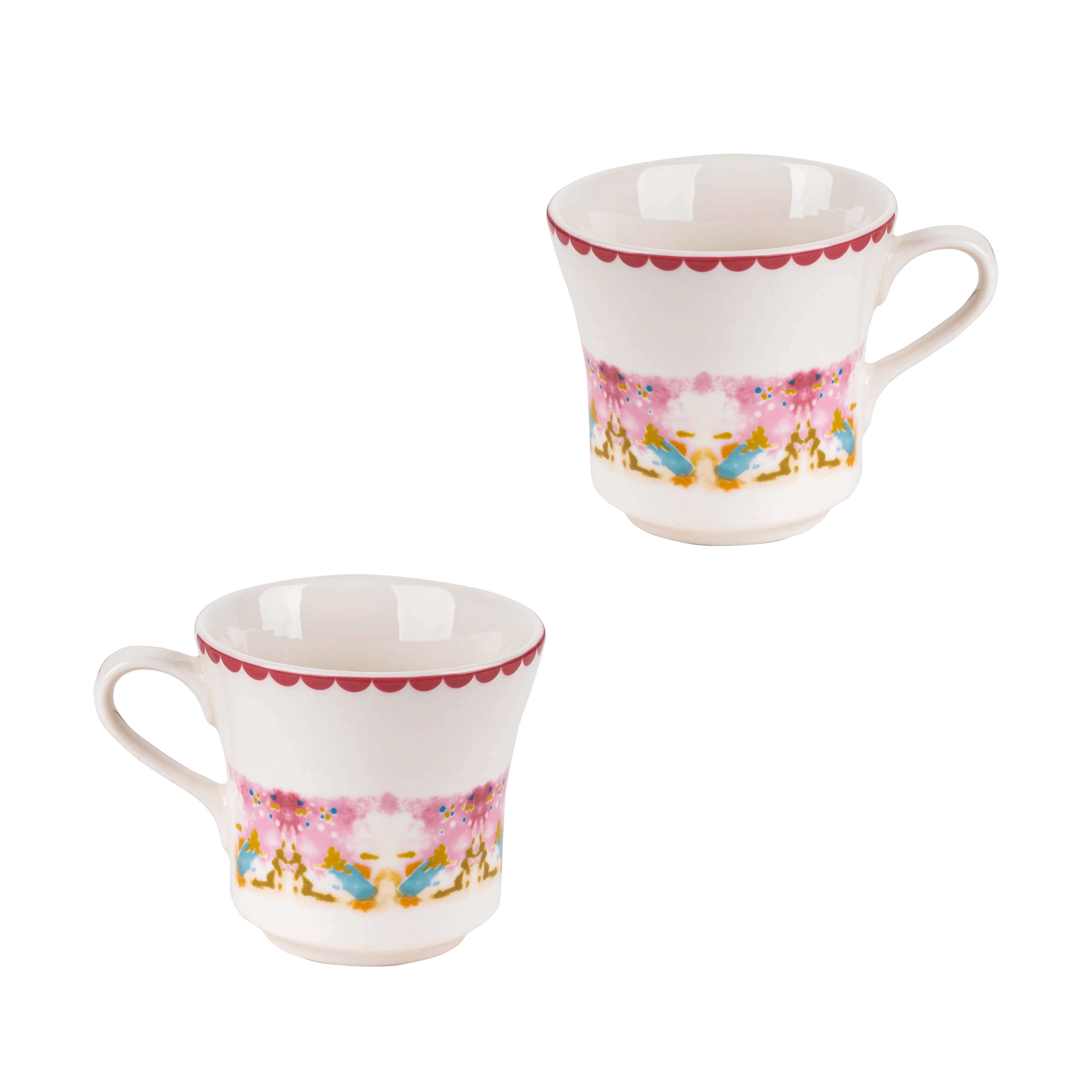 Kaleidoscape - 2 Pieces - Fathy Mahmoud Porcelain 