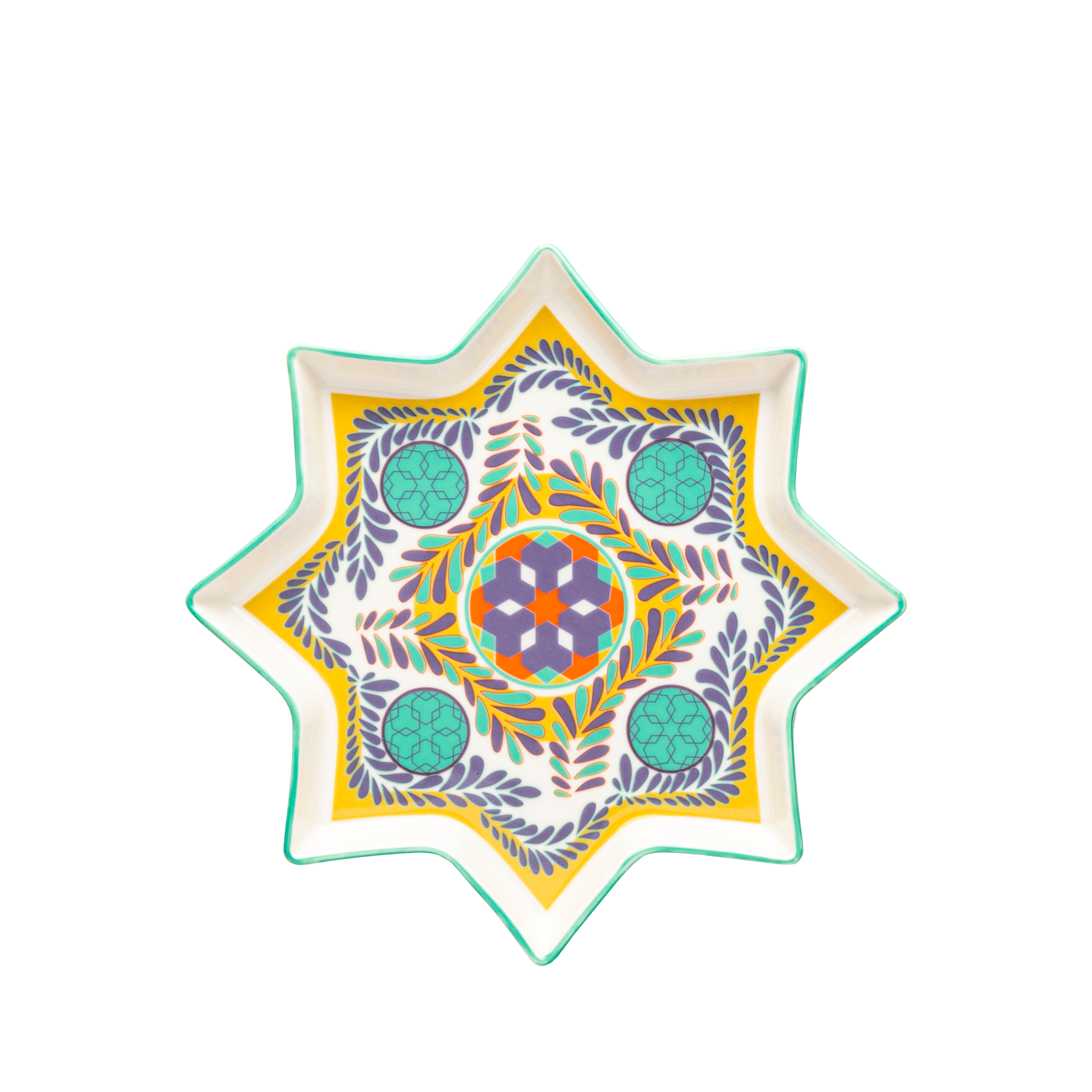 Khayameya serving platters - 2 pieces - Fathy Mahmoud Porcelain 