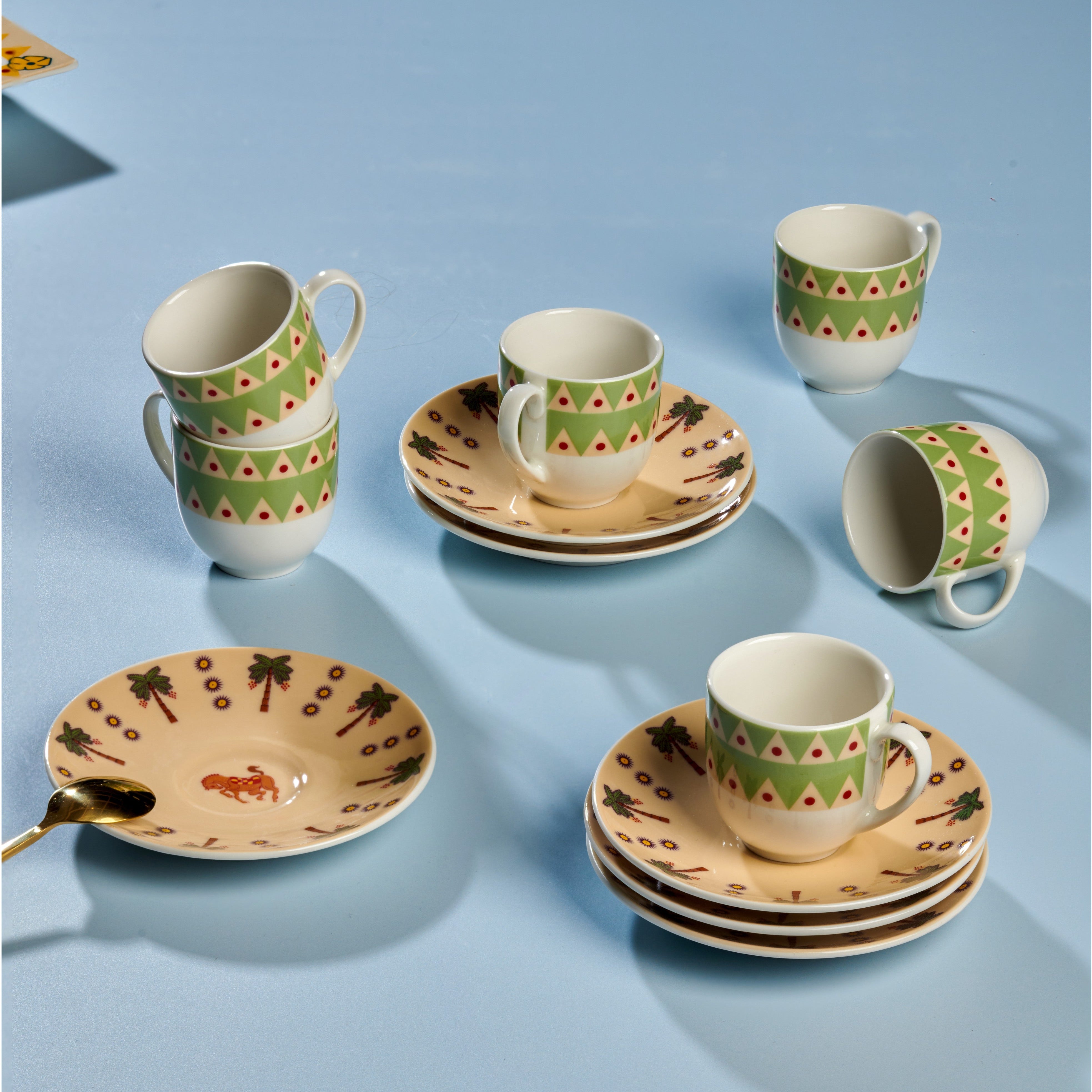 Mermah coffee set - 12 pieces