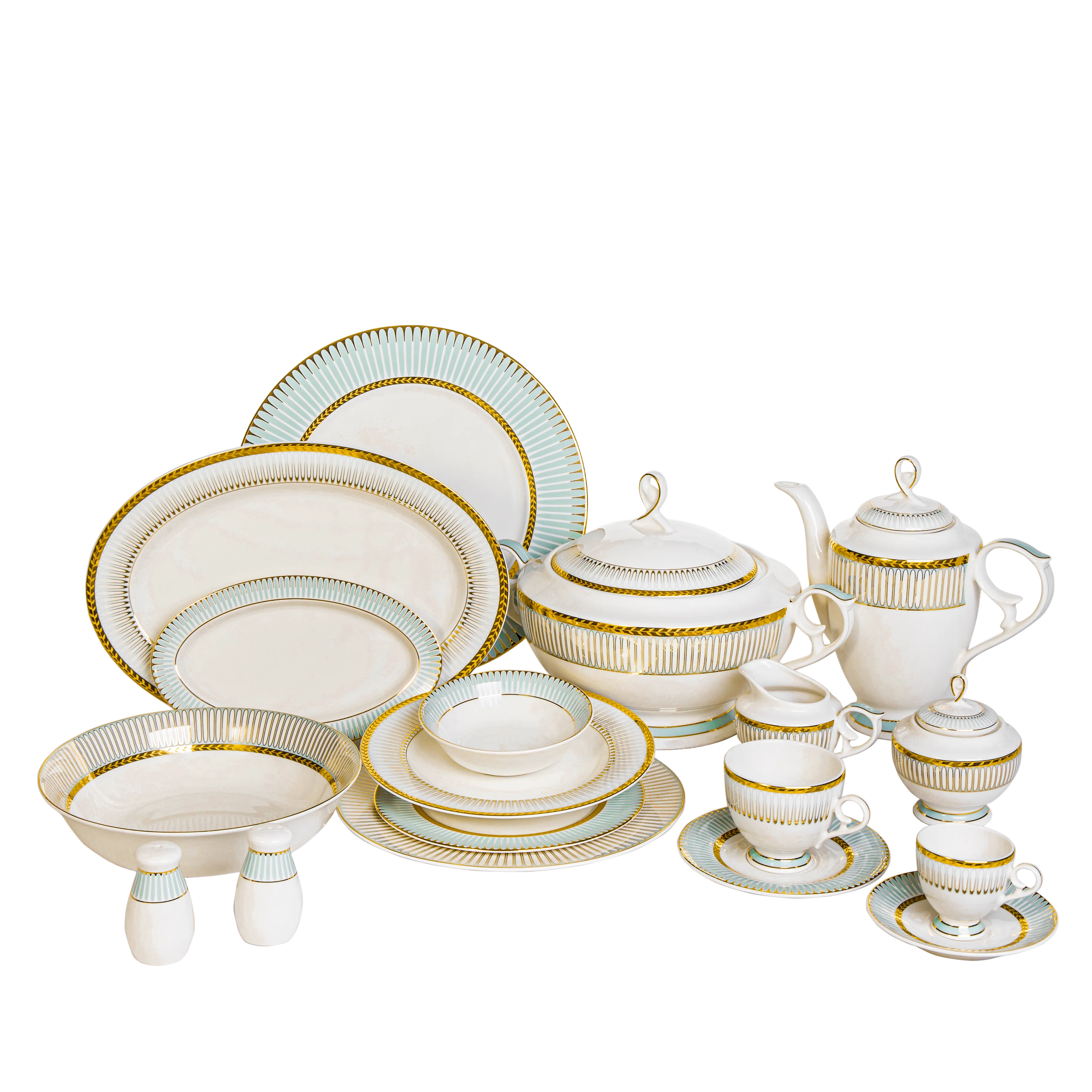 Mulin - 62 Pc - Fathy Mahmoud Porcelain 