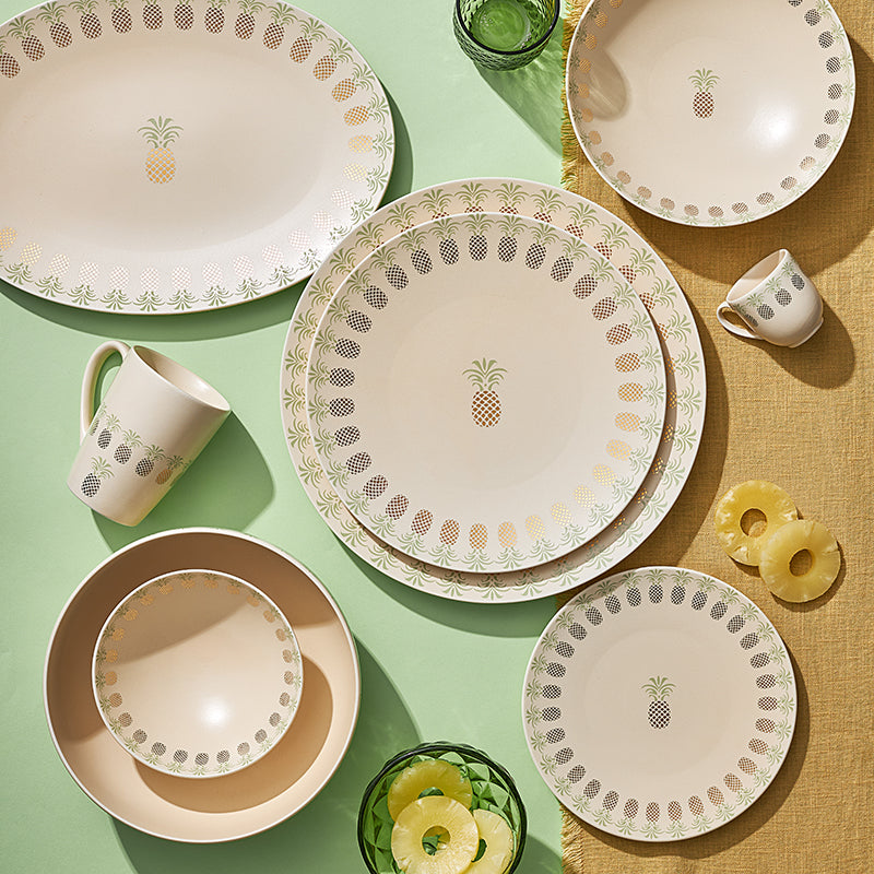 Pineapple - 45 Pc - Fathy Mahmoud Porcelain 