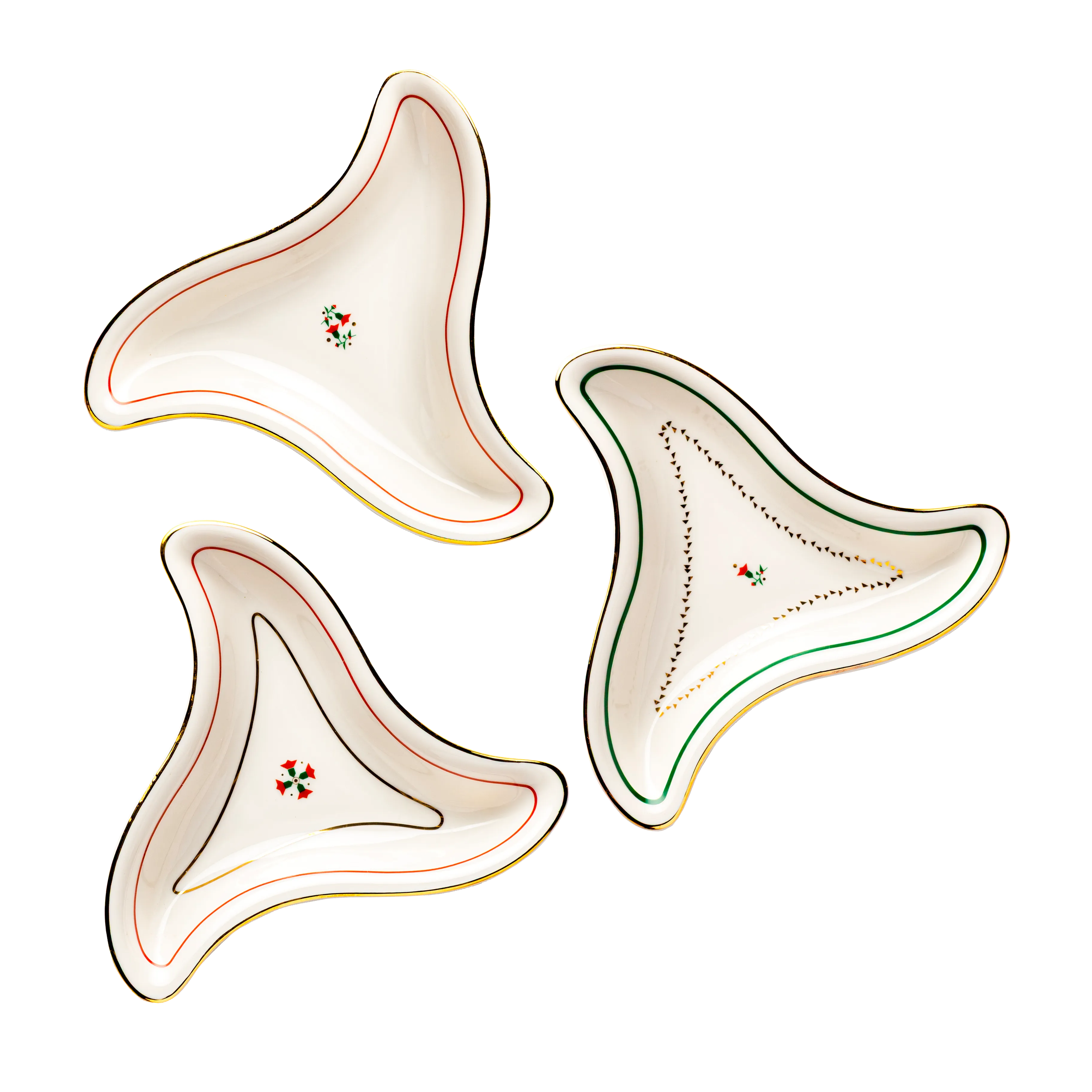 Poinsettia lights - 3 pieces