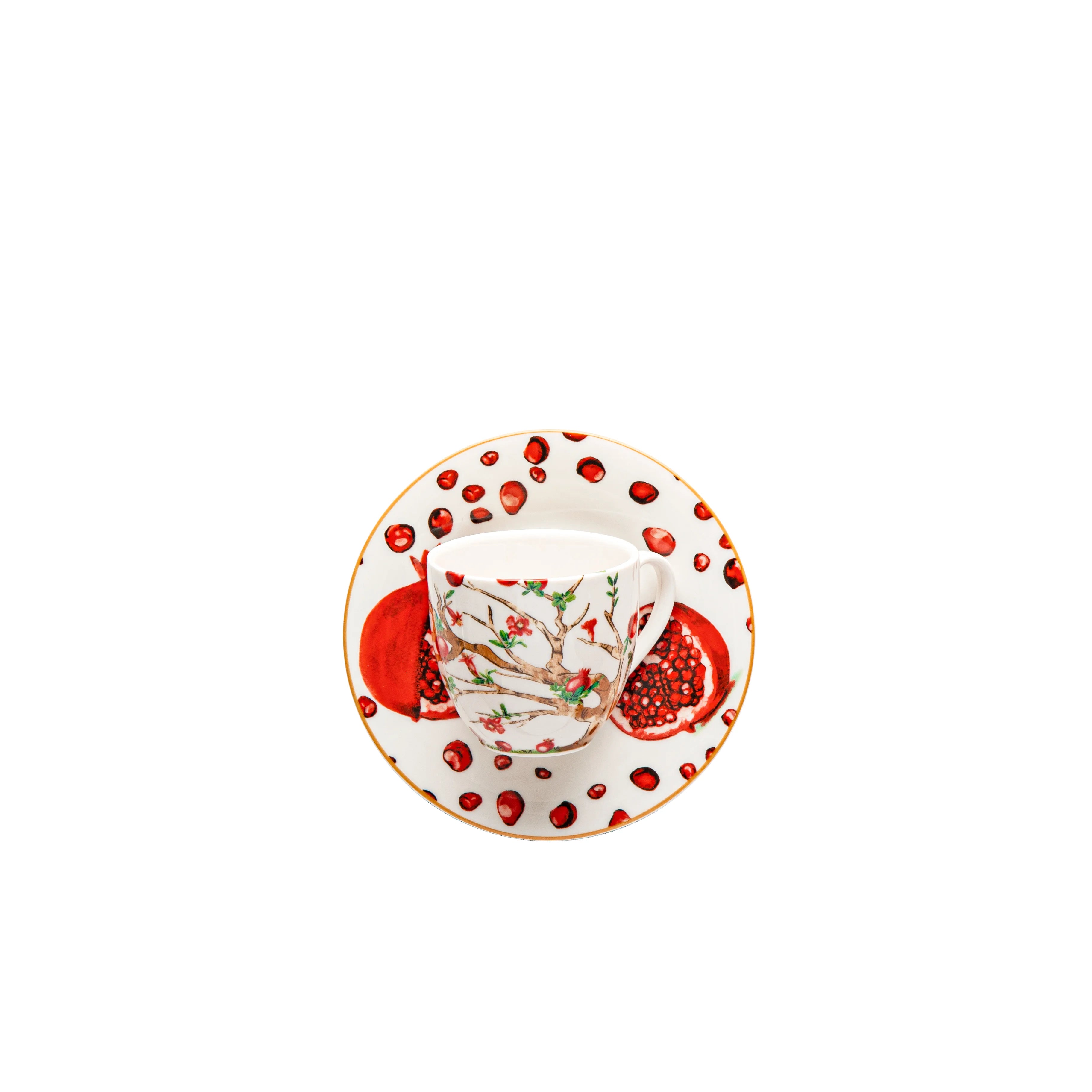 Pomegranate - 62 Pc - Fathy Mahmoud Porcelain 