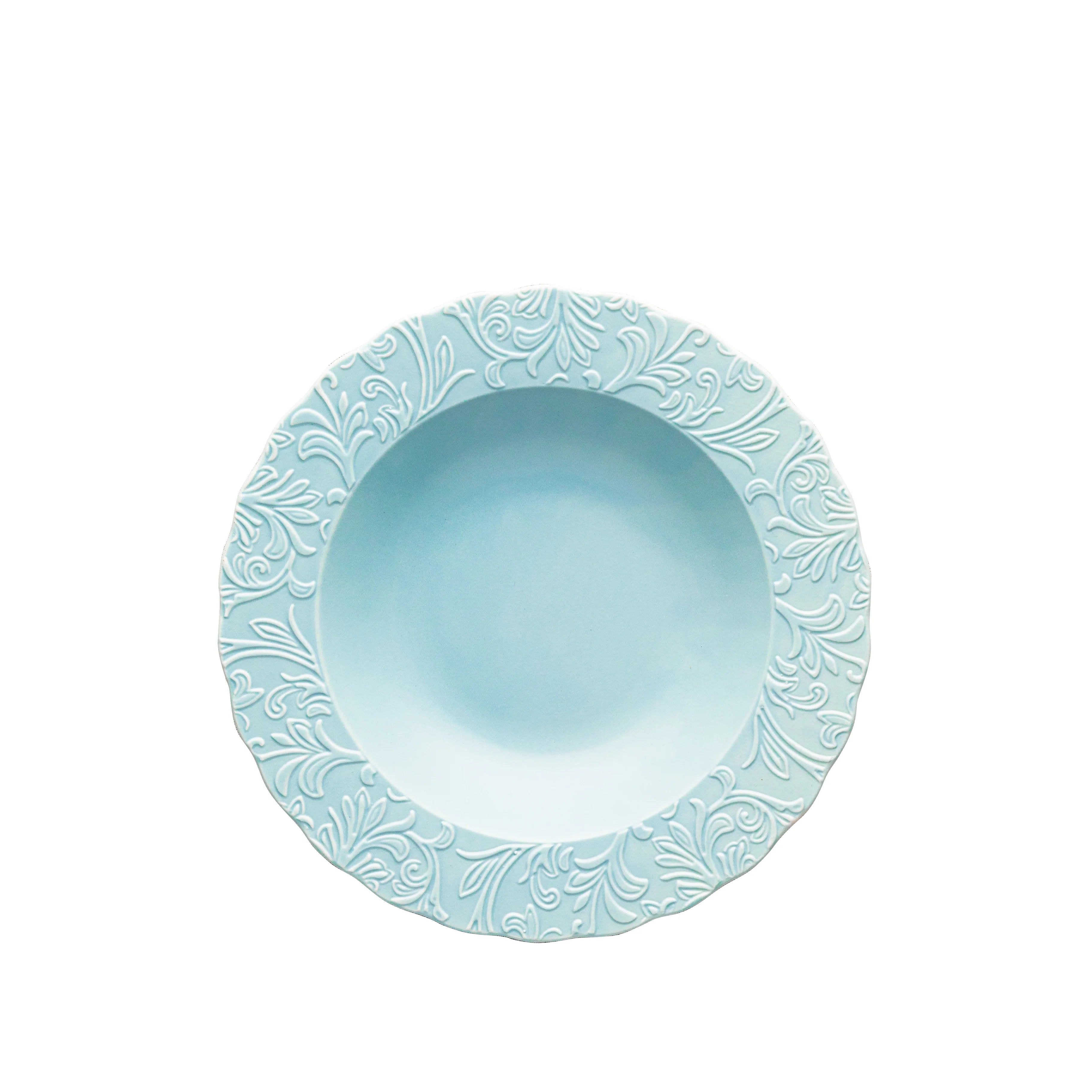 Rosen Baby Blue - 24 Pc - Fathy Mahmoud Porcelain 