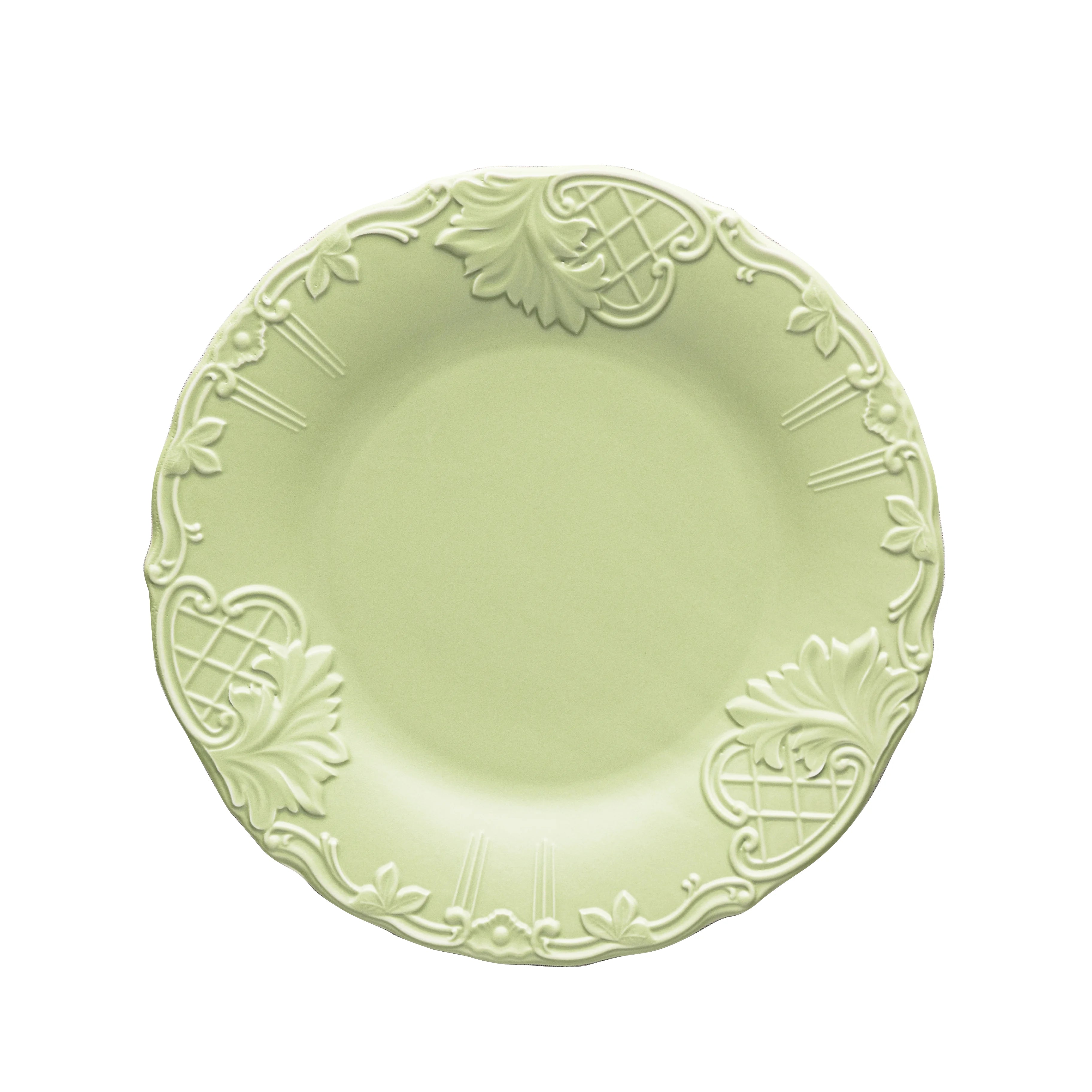 Rosenheim Pistachio - 24 Pc - Fathy Mahmoud Porcelain 