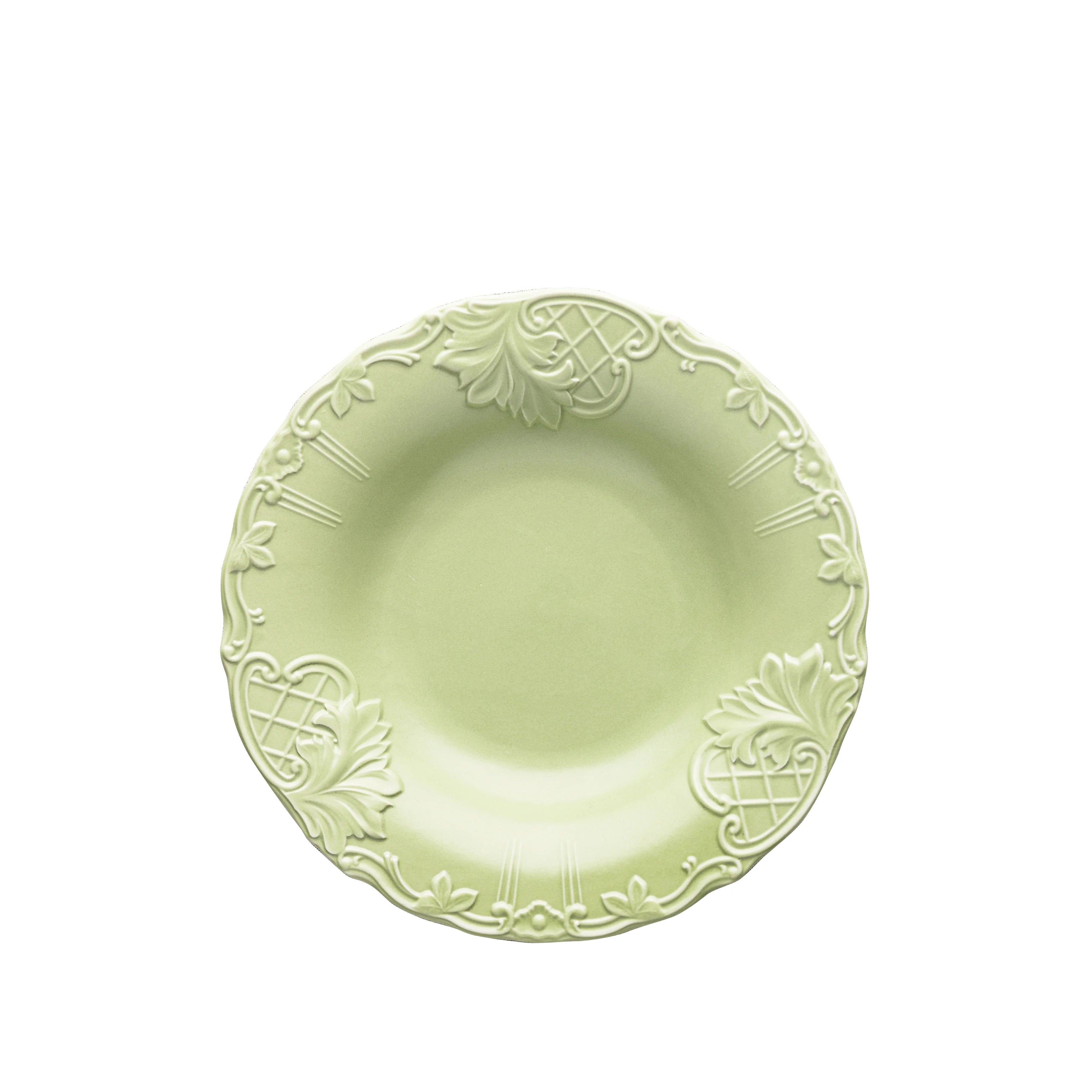 Rosenheim Pistachio - 24 Pc - Fathy Mahmoud Porcelain 