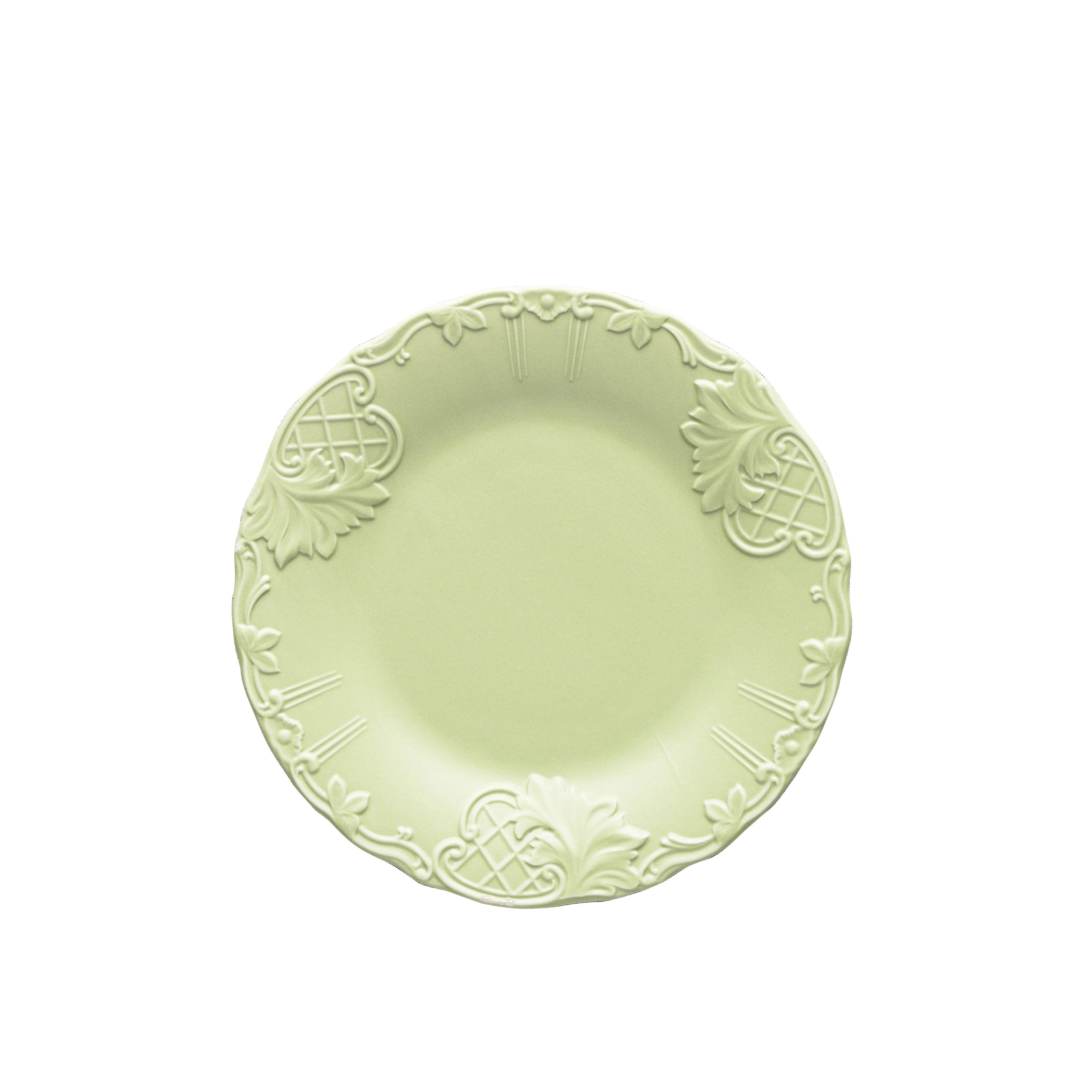 Rosenheim Pistachio - 24 Pc - Fathy Mahmoud Porcelain 