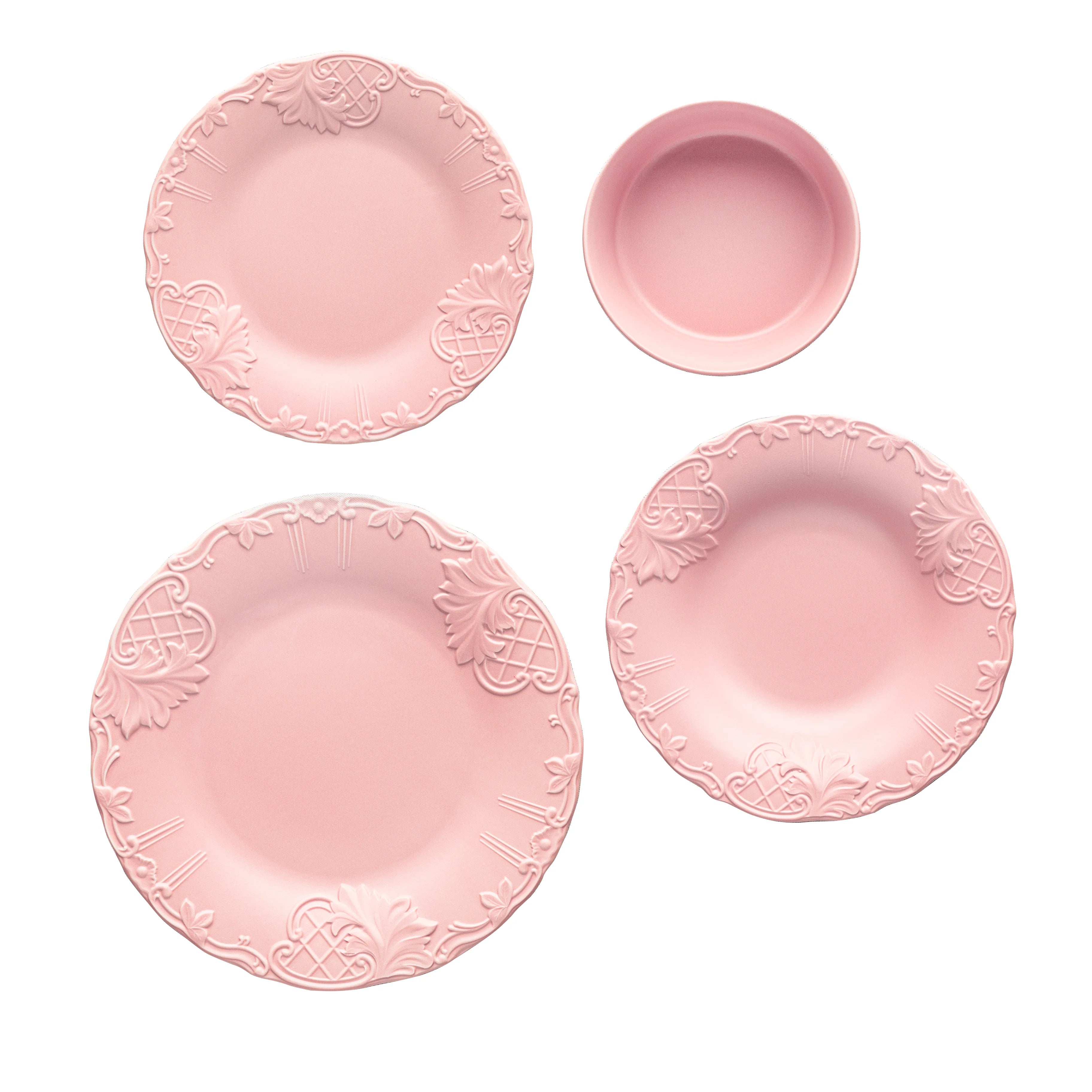 Rosenheim Rose - 24 Pc - Fathy Mahmoud Porcelain 