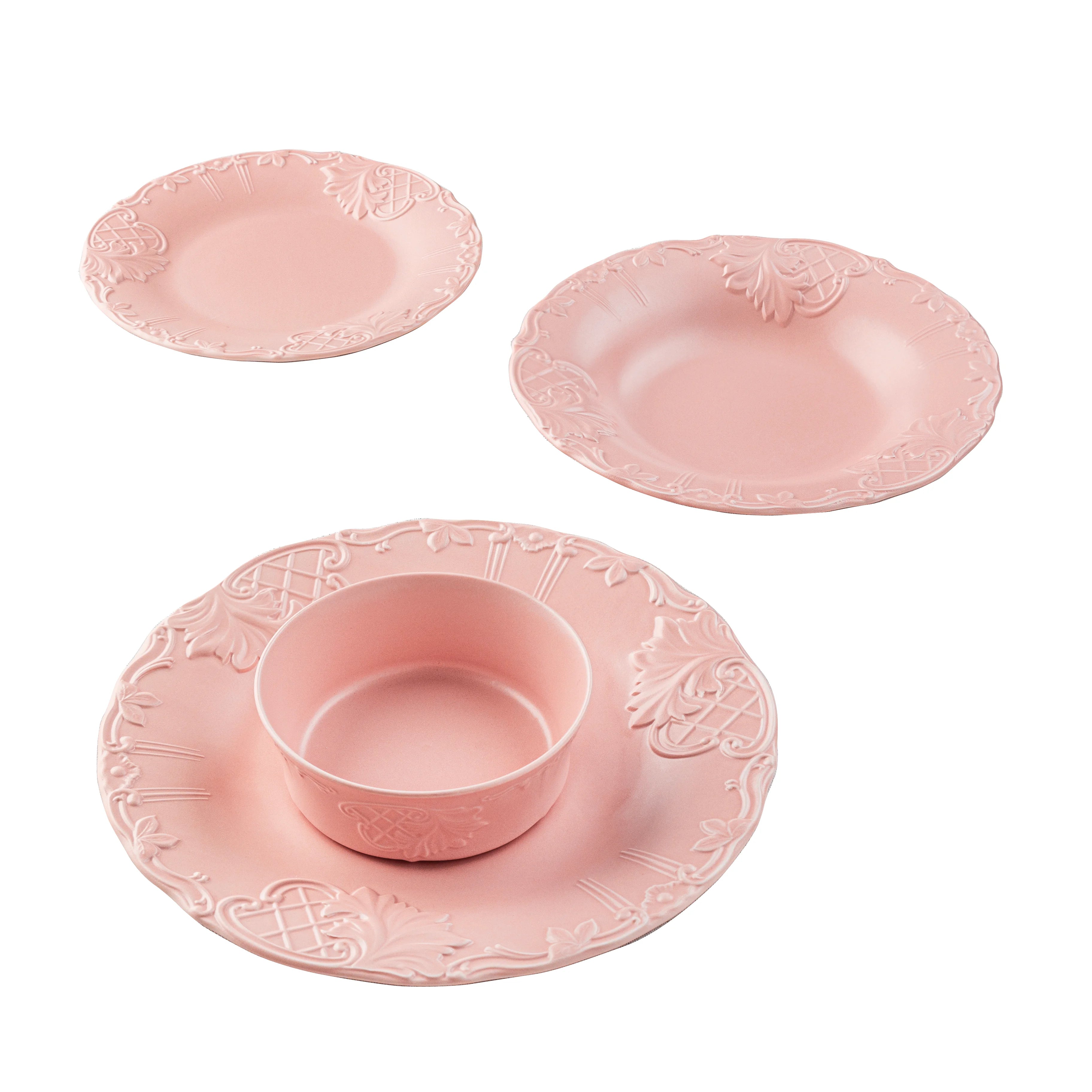 Rosenheim Rose - 24 Pc - Fathy Mahmoud Porcelain 