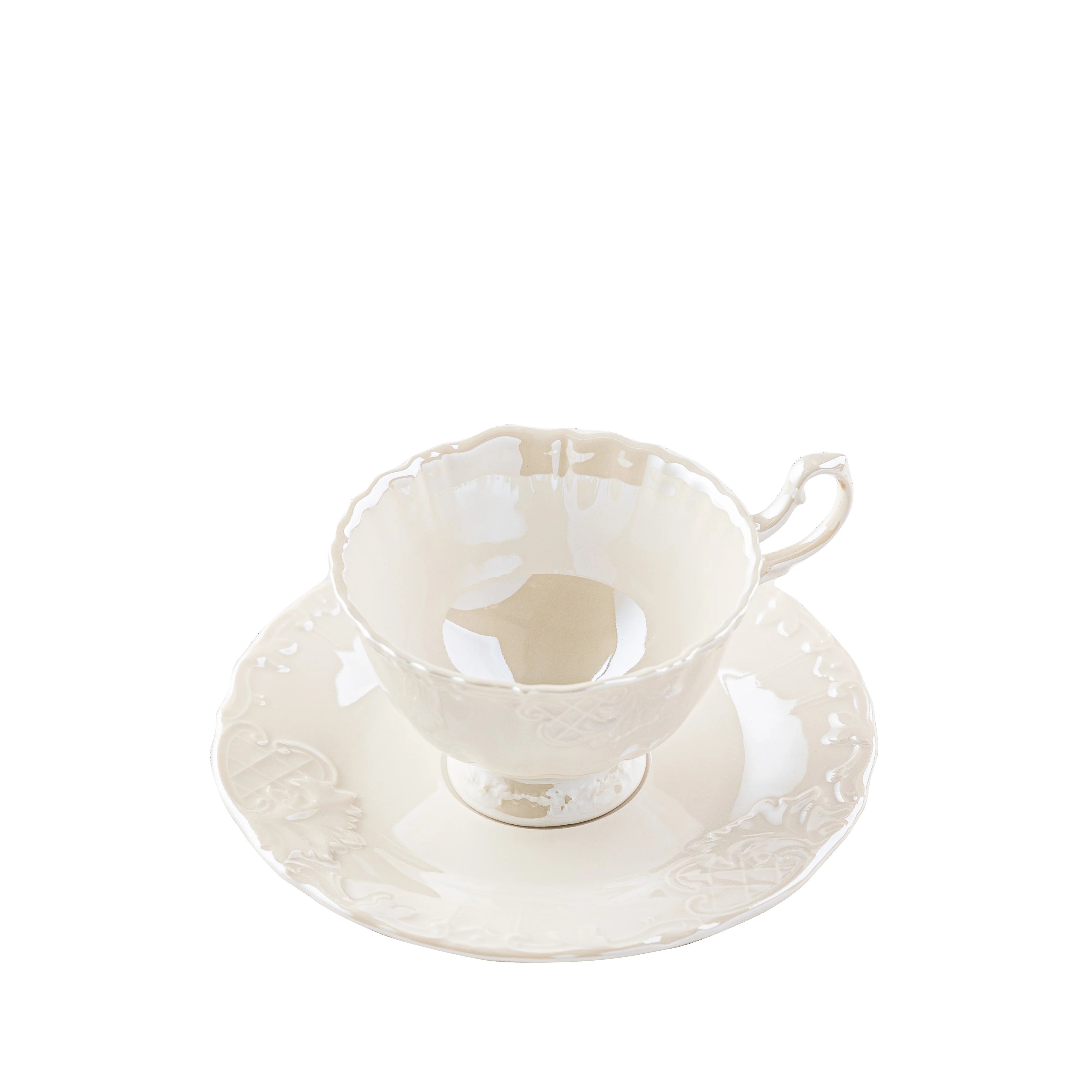 Rosenheim White - 12 Pc - Fathy Mahmoud Porcelain 