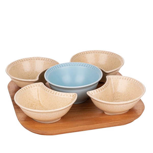 Share square tray - 6 pieces