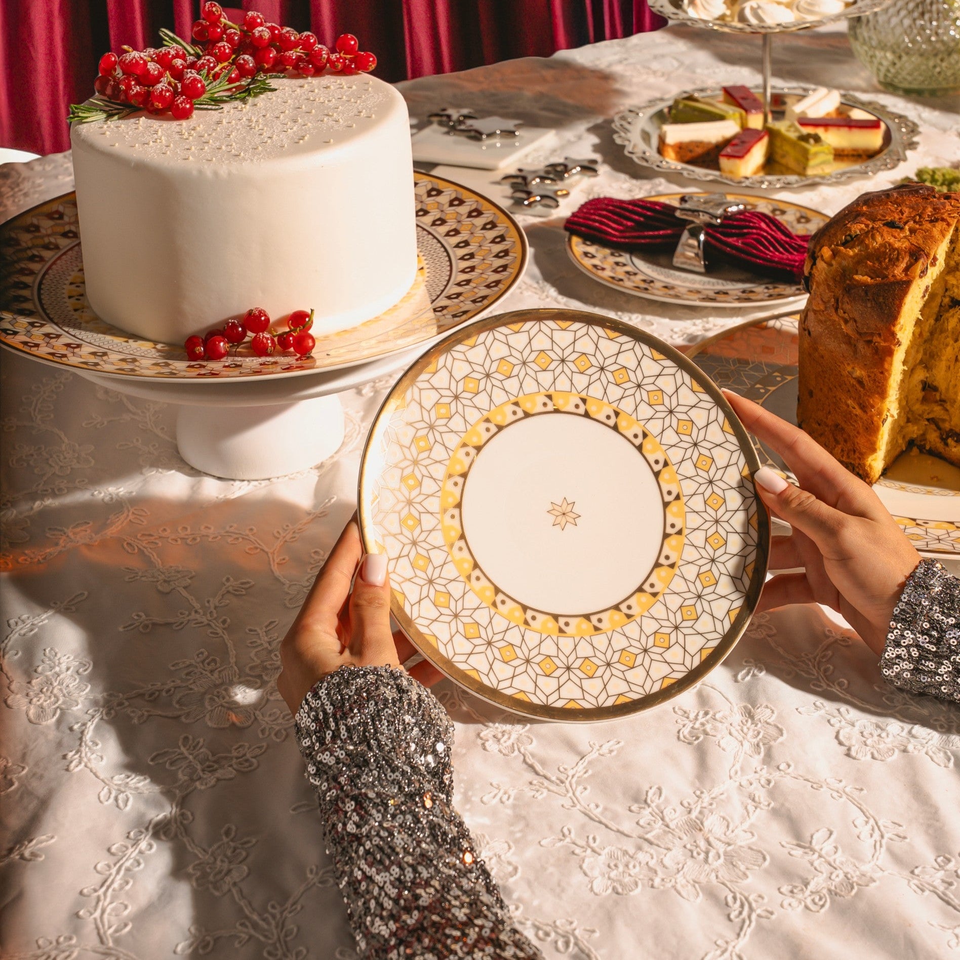 Shimmer dessert set - 7 pieces #2