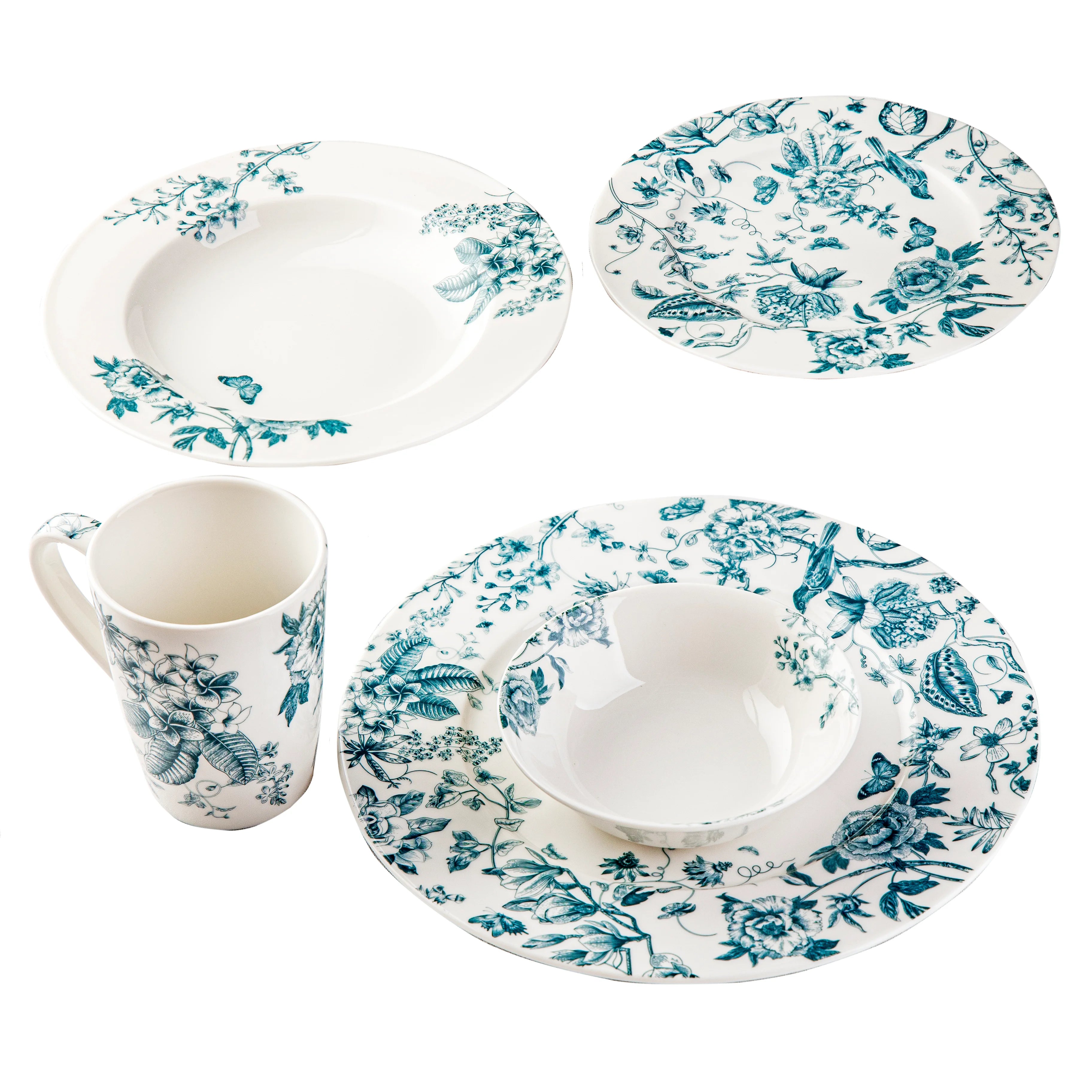 Sienna - 30 Pc - Fathy Mahmoud Porcelain 
