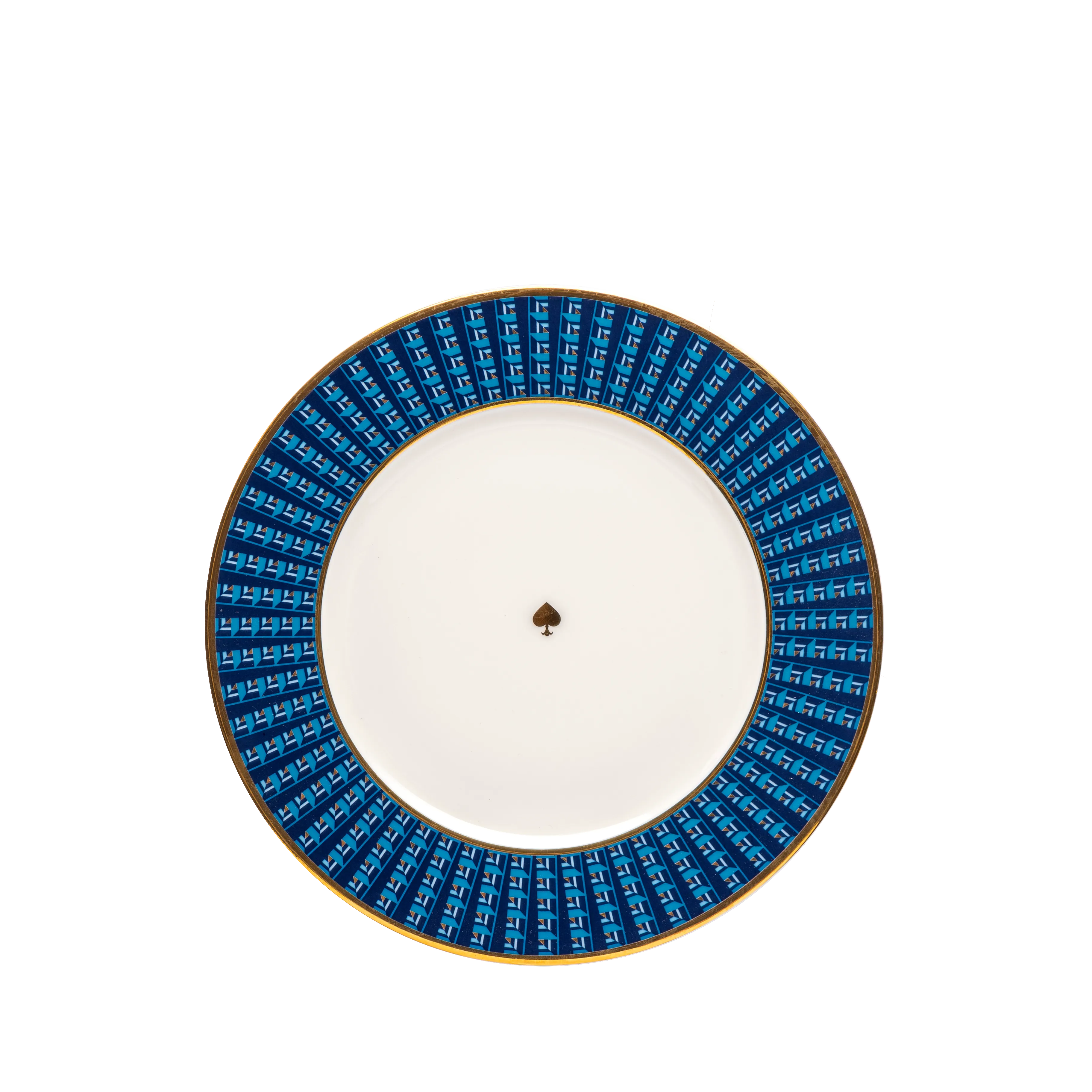 Spade blue - 18 pieces - Fathy Mahmoud Porcelain 