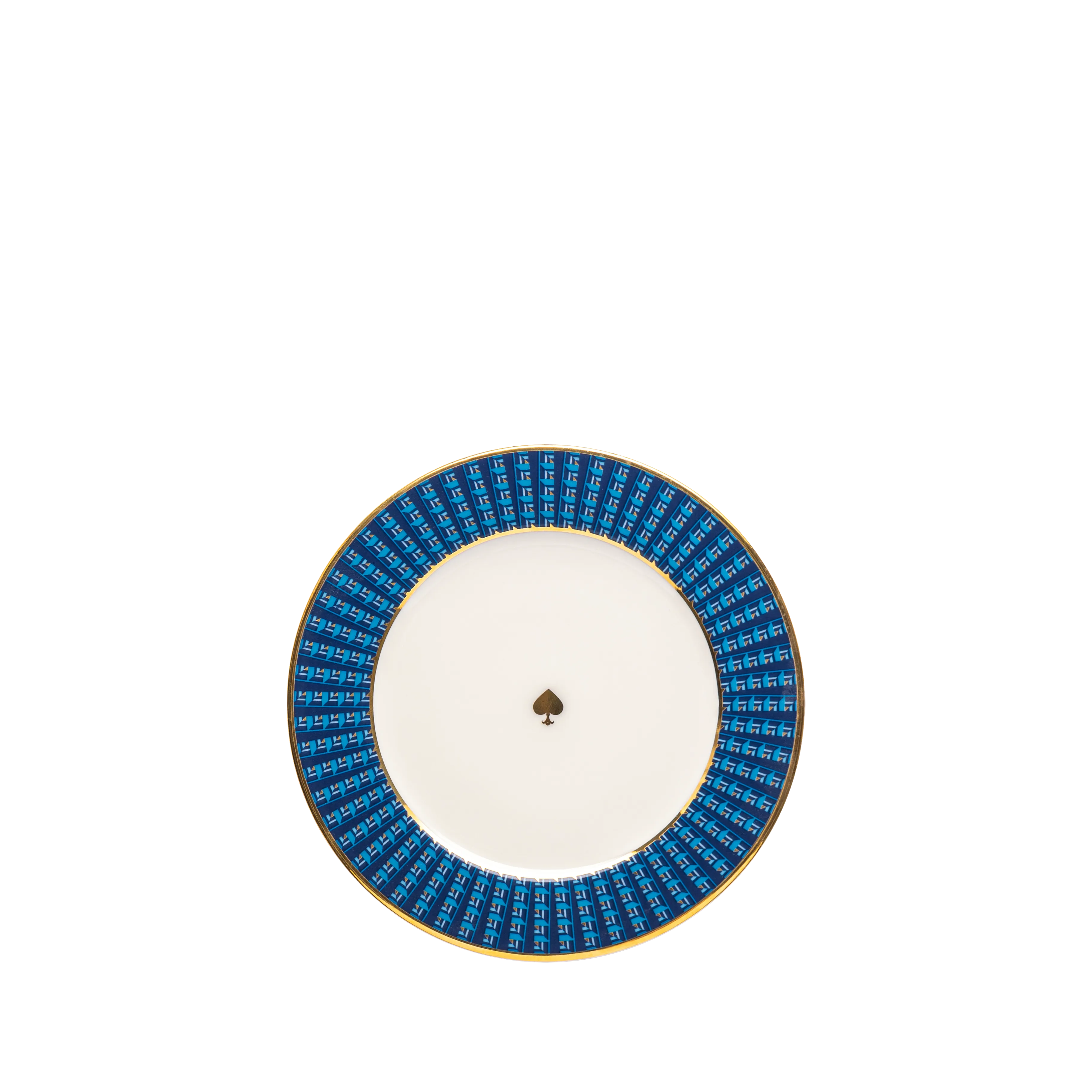 Spade blue - 18 pieces - Fathy Mahmoud Porcelain 