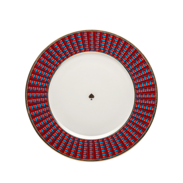 Spade burgendy - 18 pieces