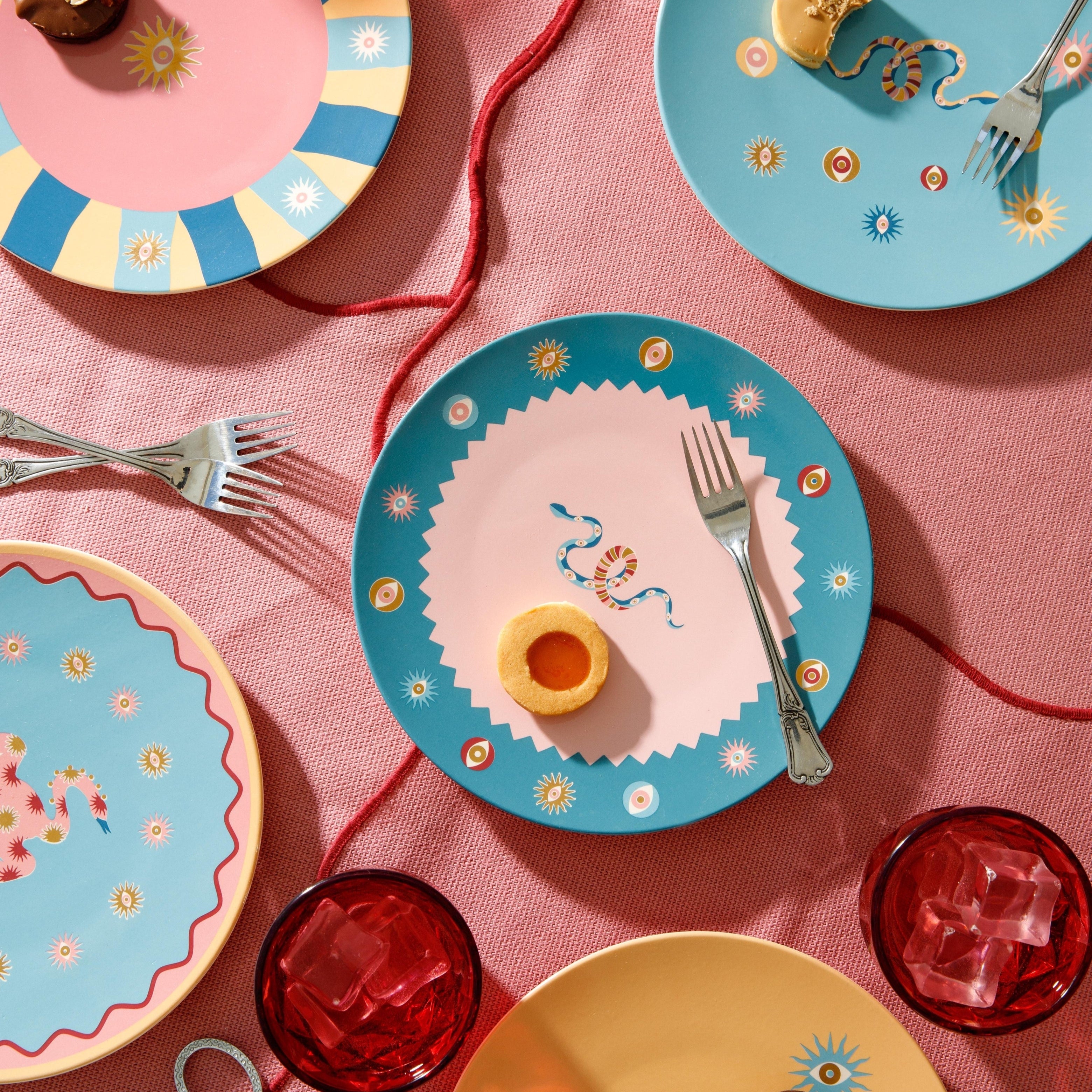 Summer Gaze - 6 Pieces - Fathy Mahmoud Porcelain 