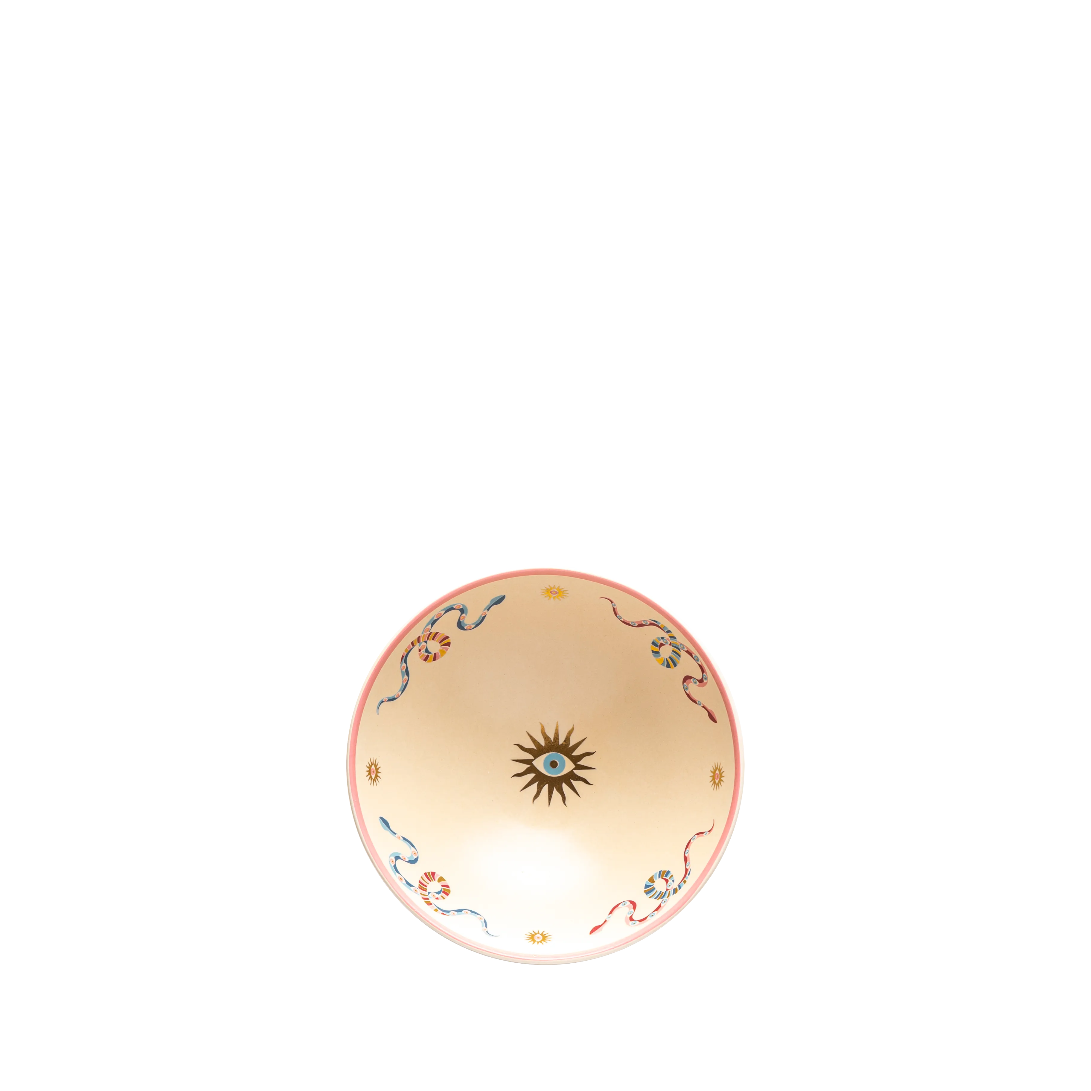 Summer gaze bowls - 6 pieces - Fathy Mahmoud Porcelain 