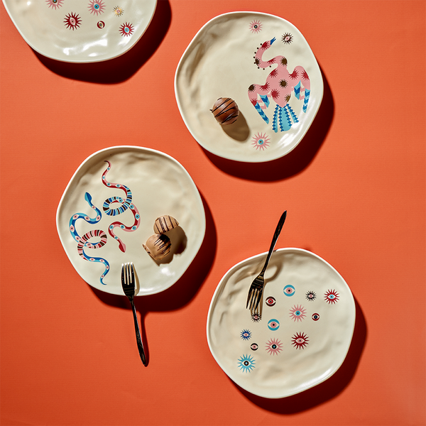 Summer gaze organic dessert set - 6 pieces