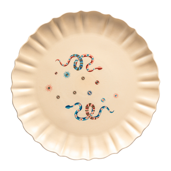 The snakes serving bowl