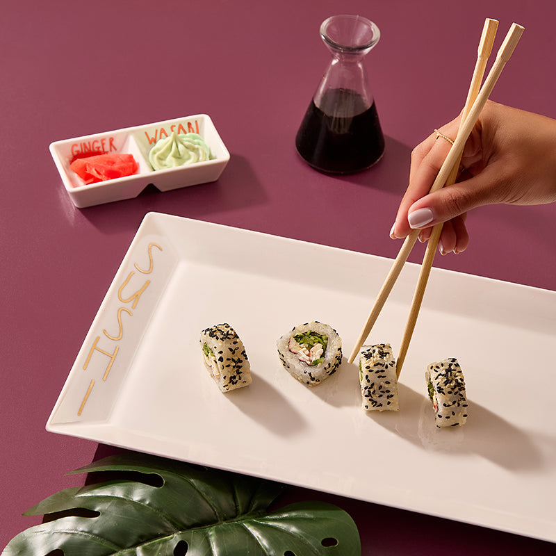 Sushi Time - 2 Pc - Fathy Mahmoud Porcelain 