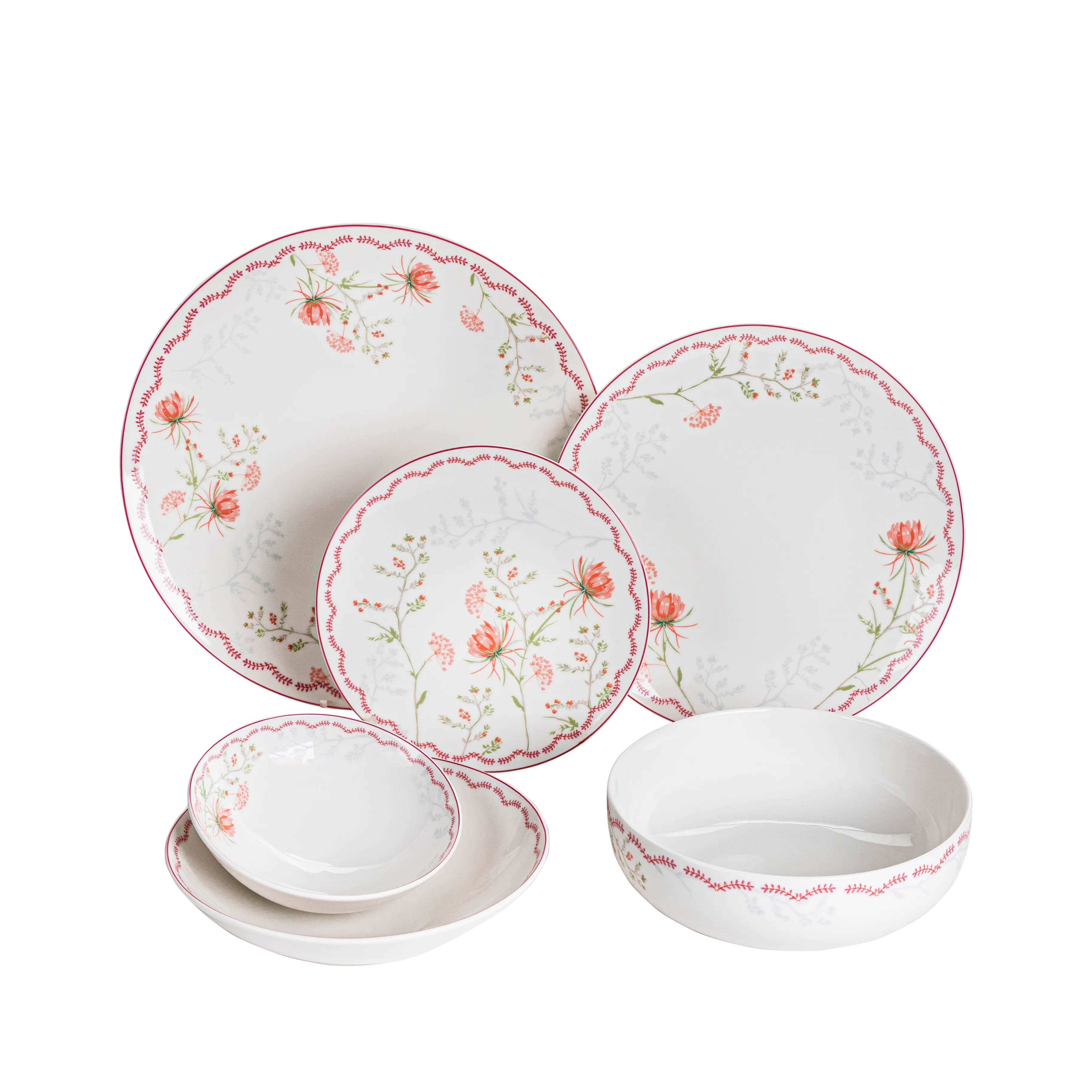 Tally- 26 Pc - Fathy Mahmoud Porcelain 