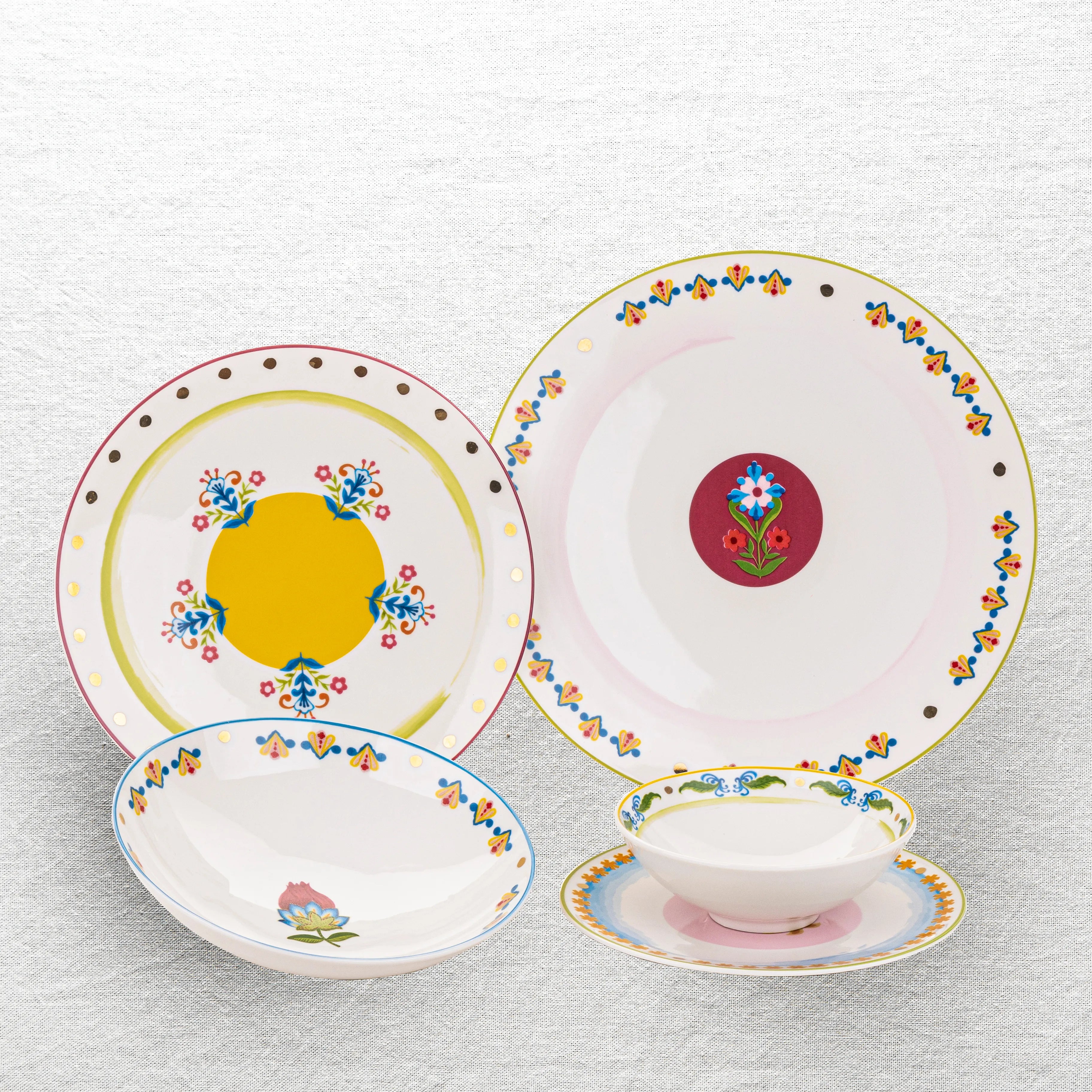 Toya - 25 Pc - Fathy Mahmoud Porcelain 