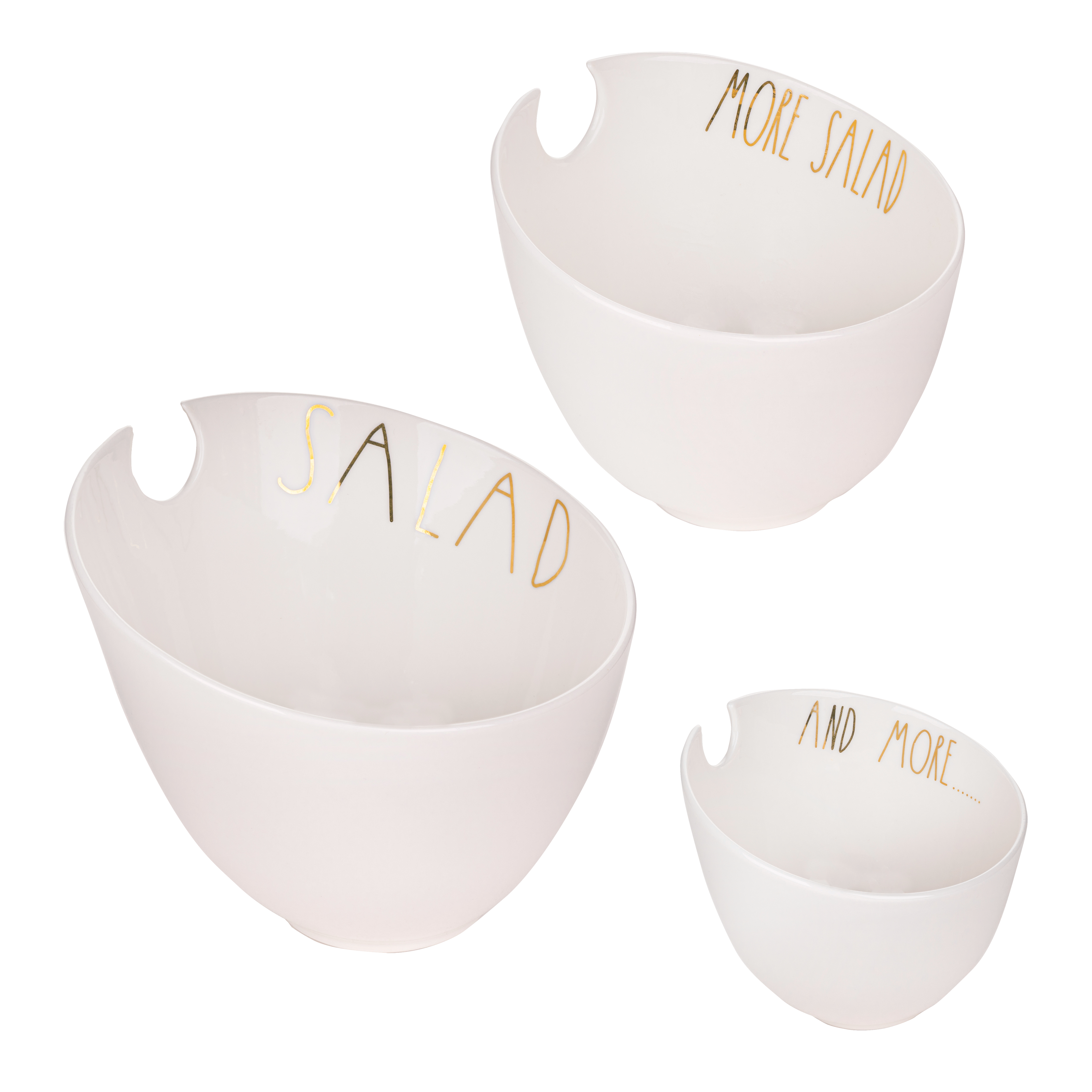 Trio Salad - 3 Pc - Fathy Mahmoud Porcelain 