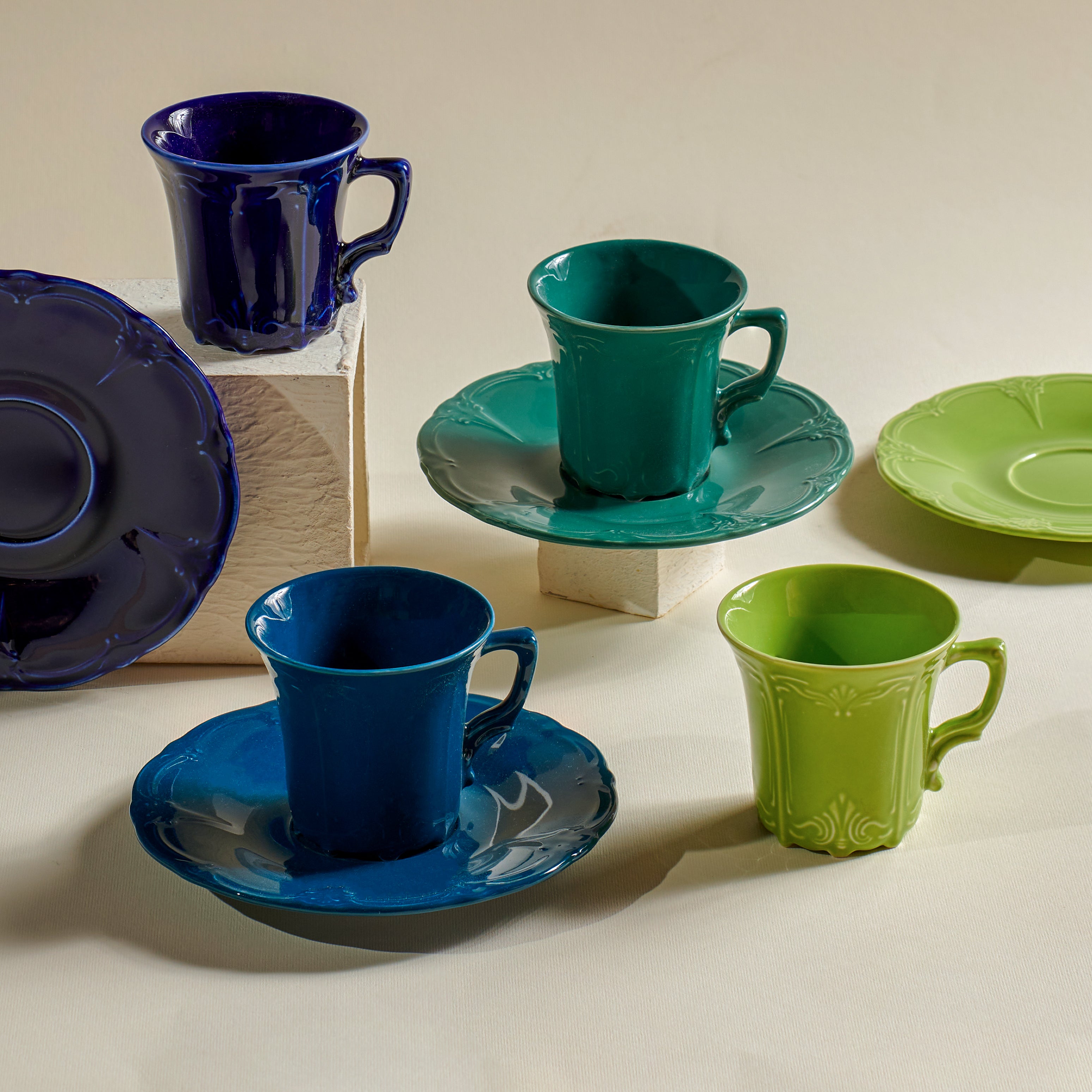 Twilight Coffee - 8 Pc - Fathy Mahmoud Porcelain 