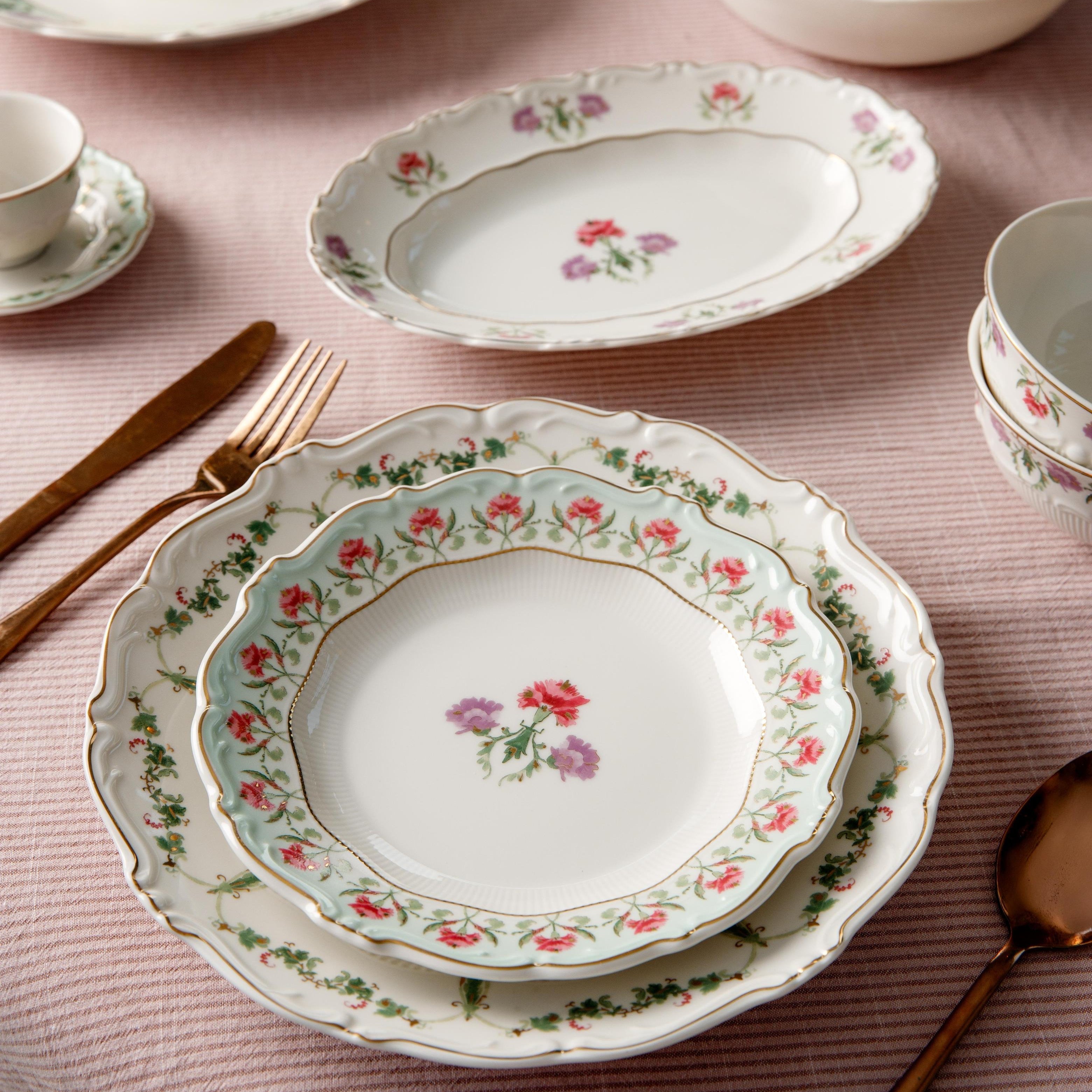 Val De Loire - 110 Pieces - Fathy Mahmoud Porcelain 