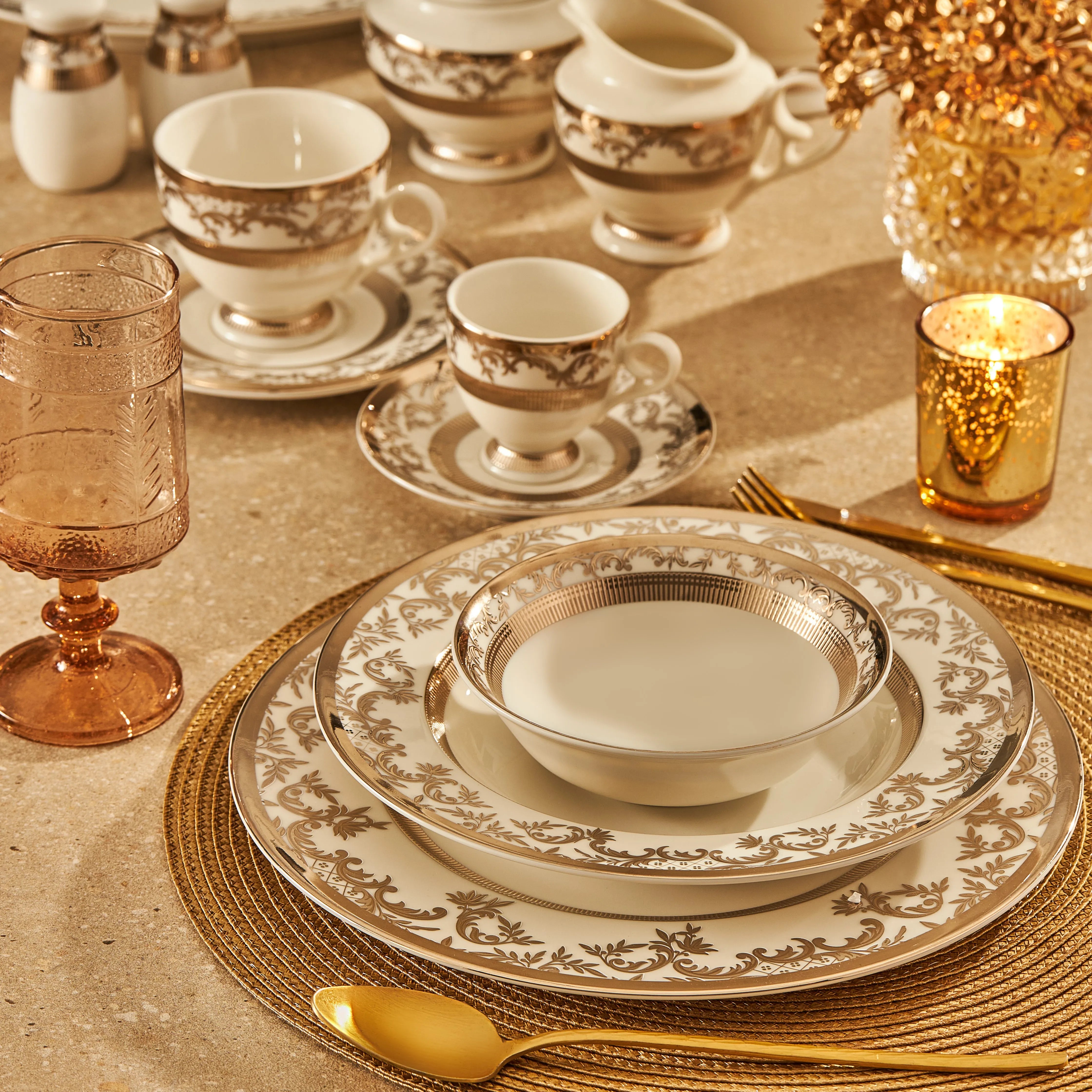 Whisper - 110 Pc - Fathy Mahmoud Porcelain 