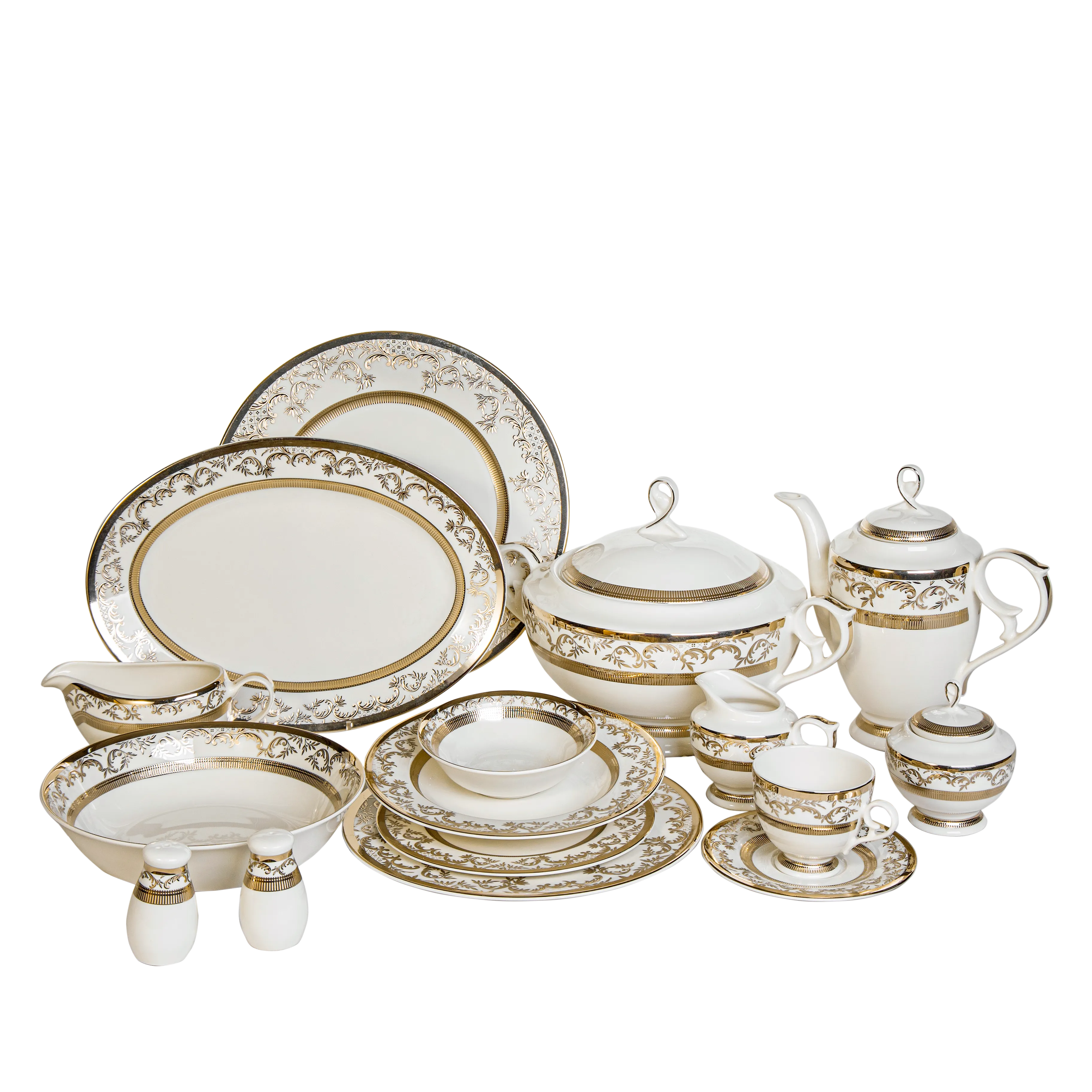 Whisper - 110 Pc - Fathy Mahmoud Porcelain 