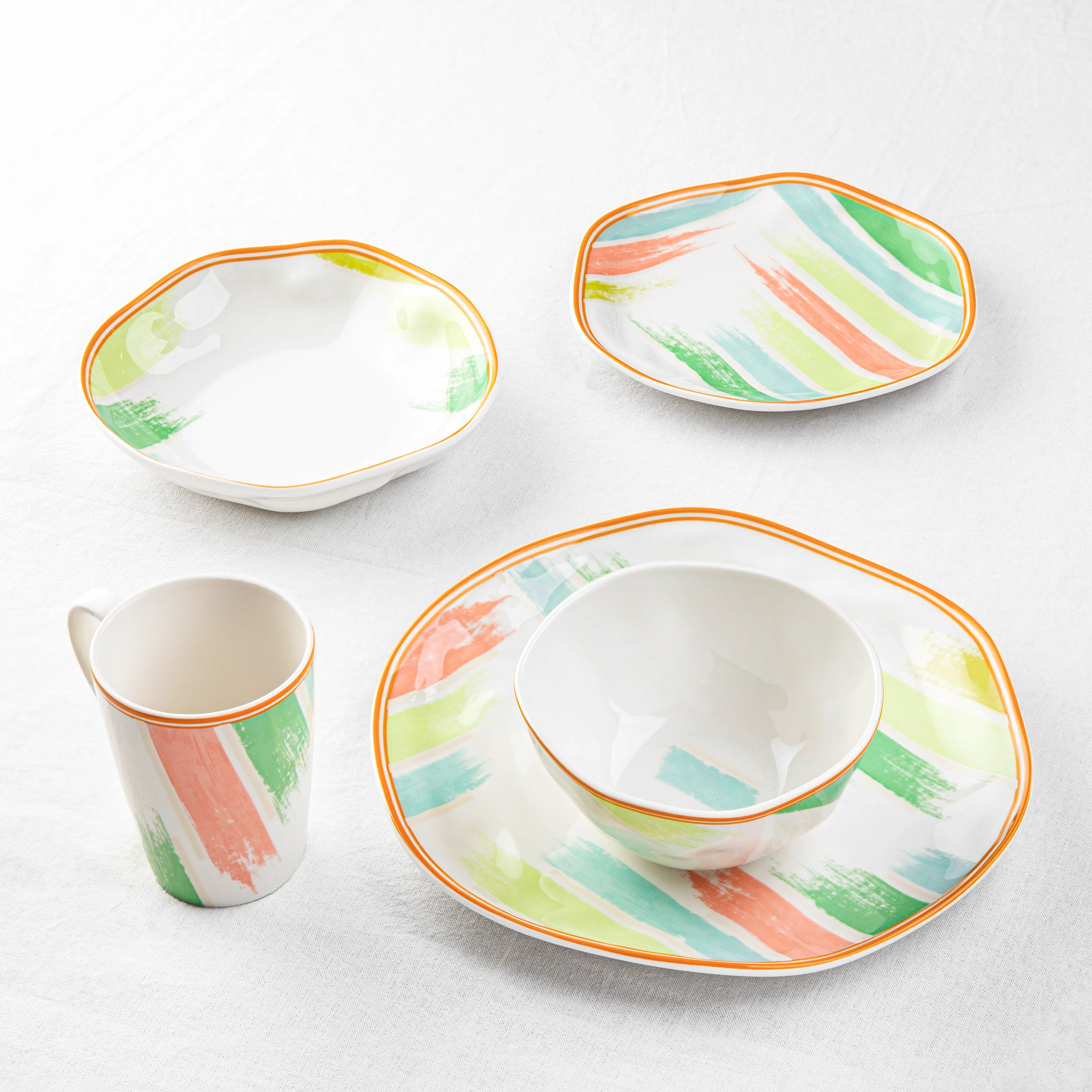 Zest - 30 Pc - Fathy Mahmoud Porcelain 