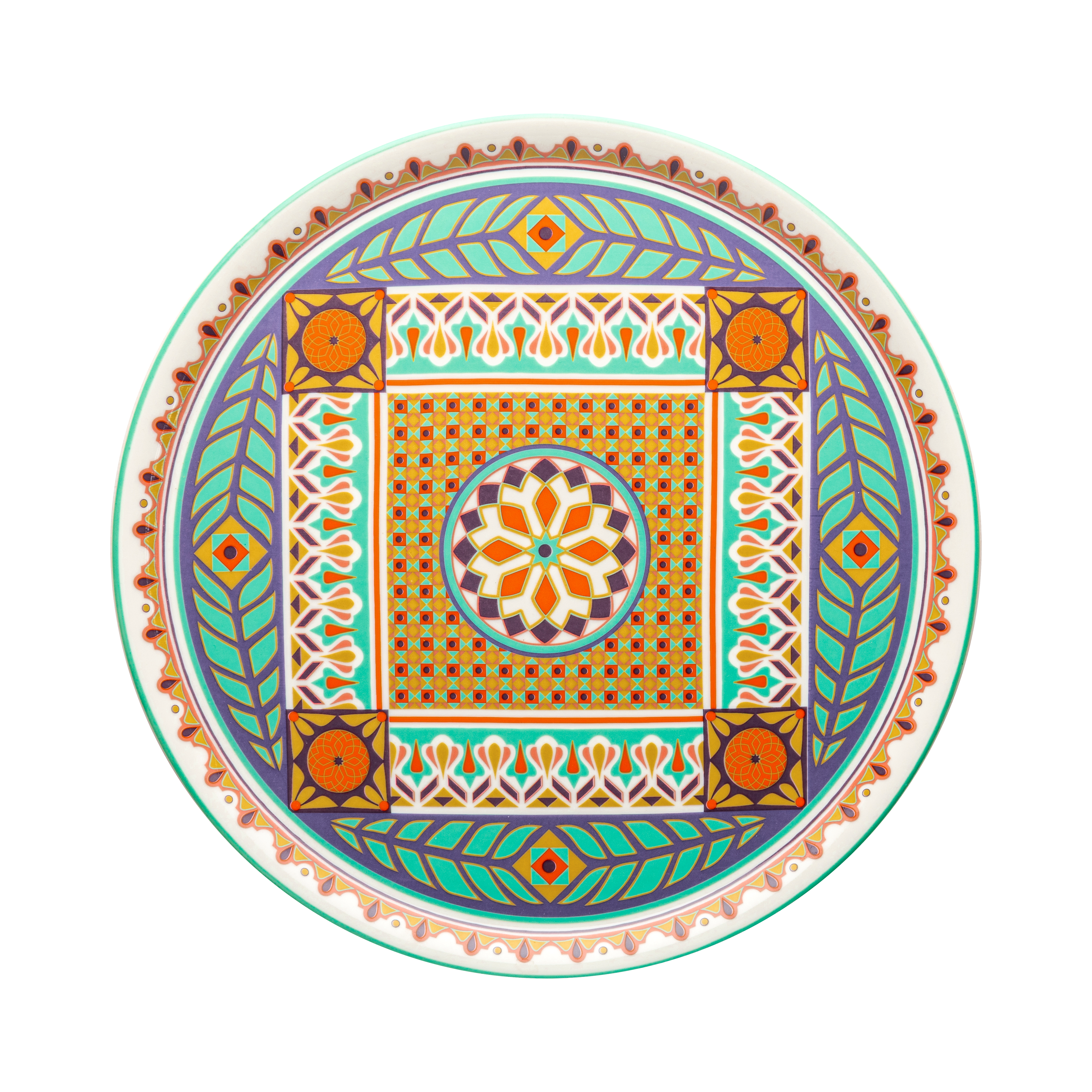 Khayameya coffee set - 7 pieces - Fathy Mahmoud Porcelain 